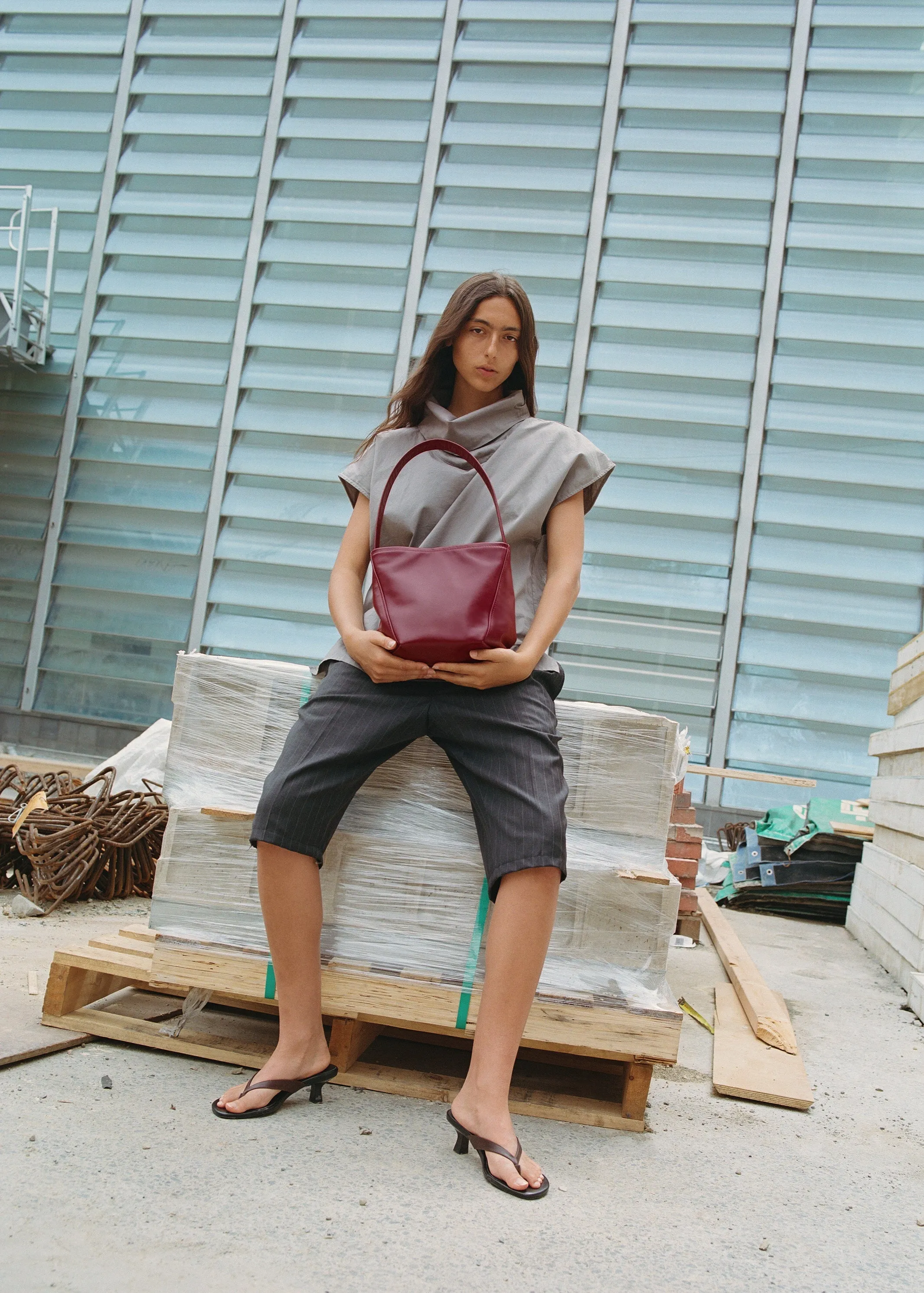 Medium Magda - Cherry sold by Georgia Jay