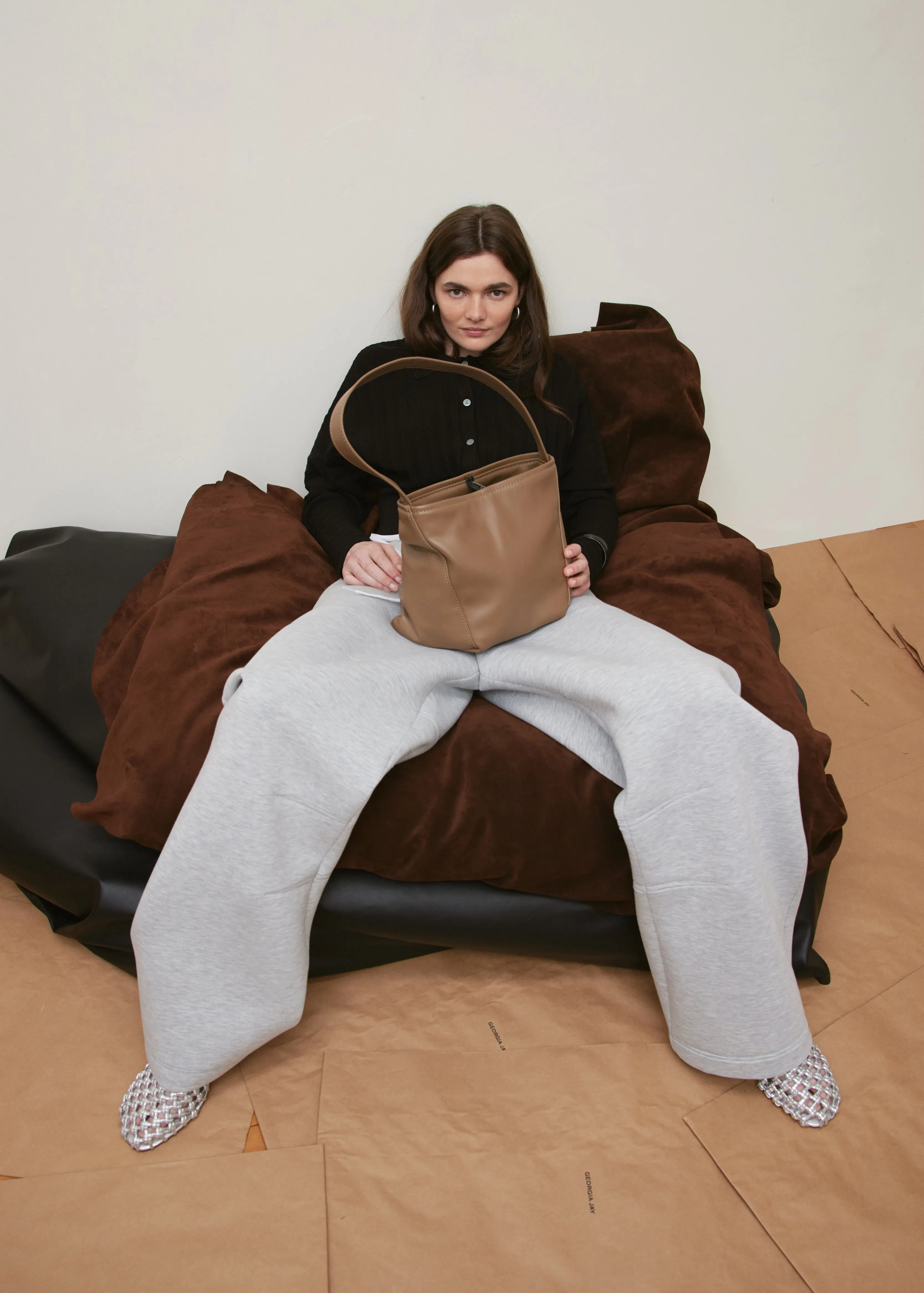 Medium Magda - Mushroom sold by Georgia Jay