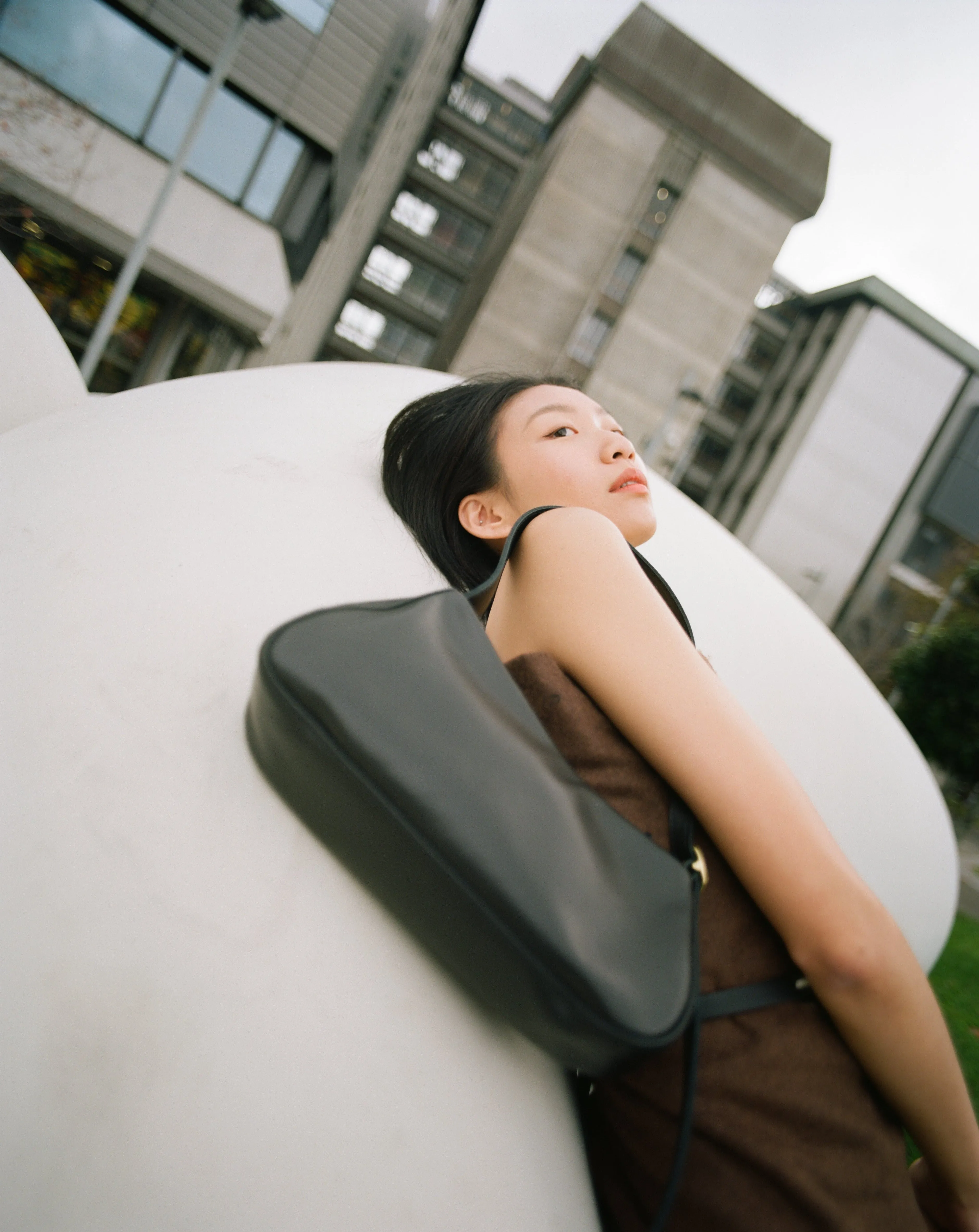 Zaha Baguette - Black sold by Georgia Jay product image thumbnail 3