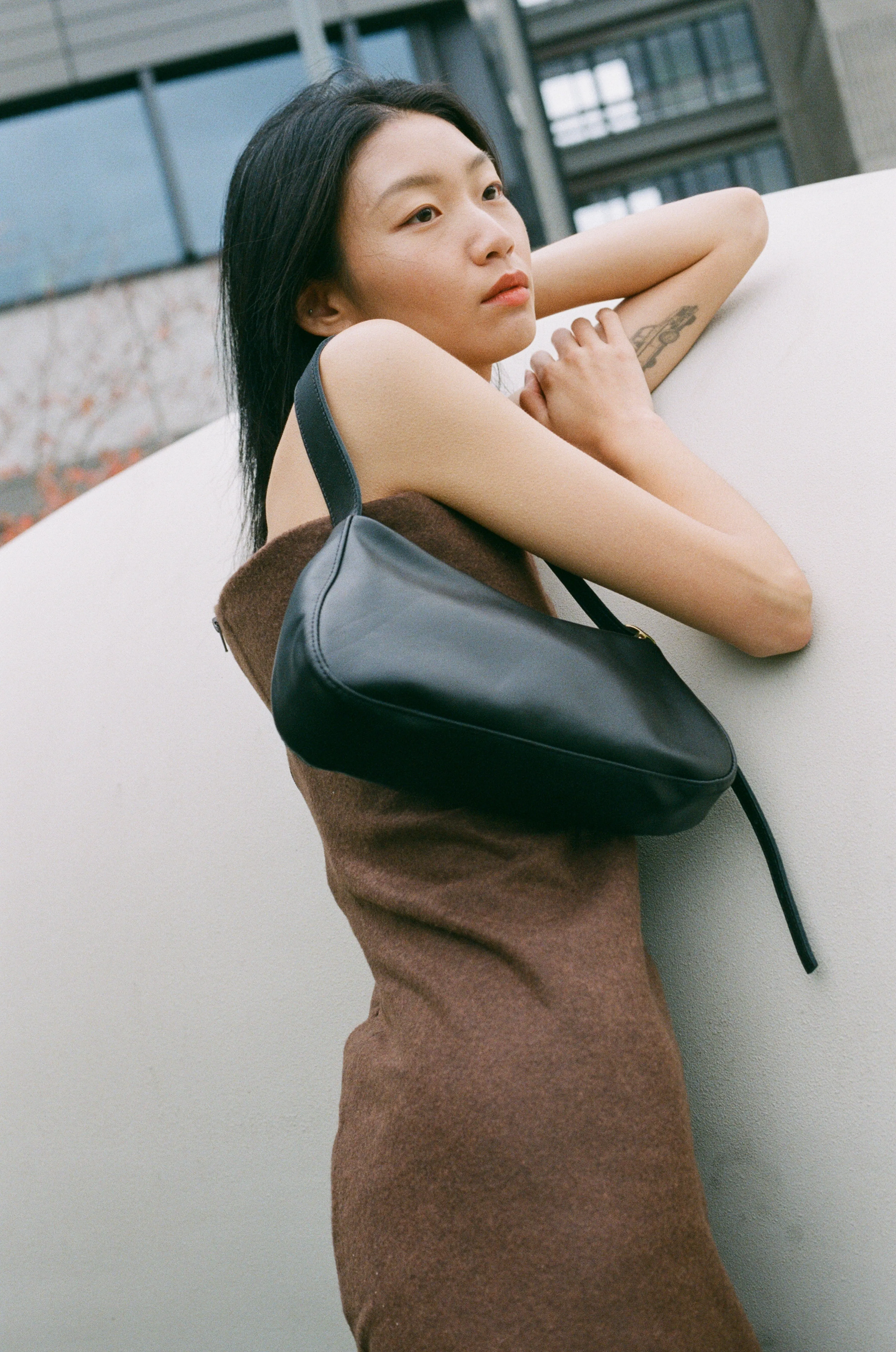 Zaha Baguette - Black sold by Georgia Jay product image thumbnail 4