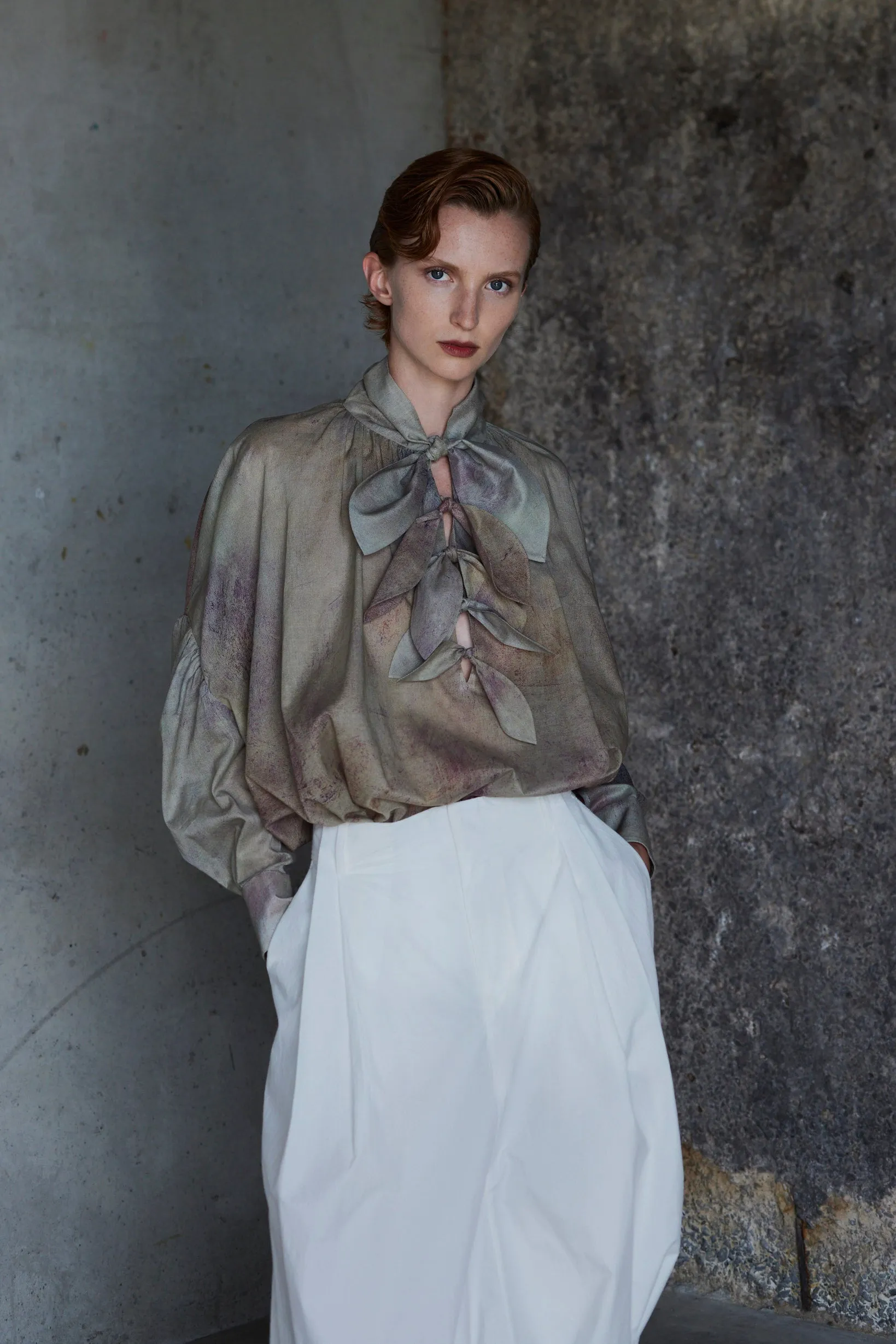 Multi Tie Painters Shirt - 'Love Me Tender' sold by Rory William Docherty