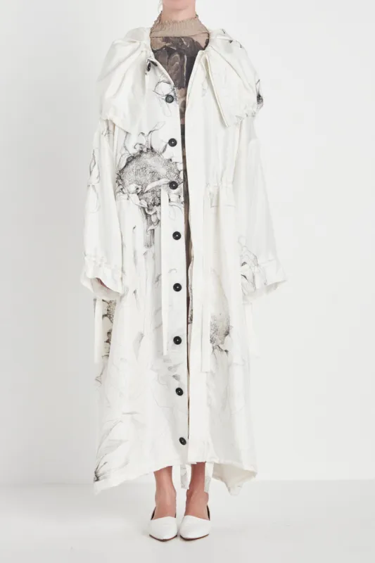 Pleated Hood Coat sold by Rory William Docherty