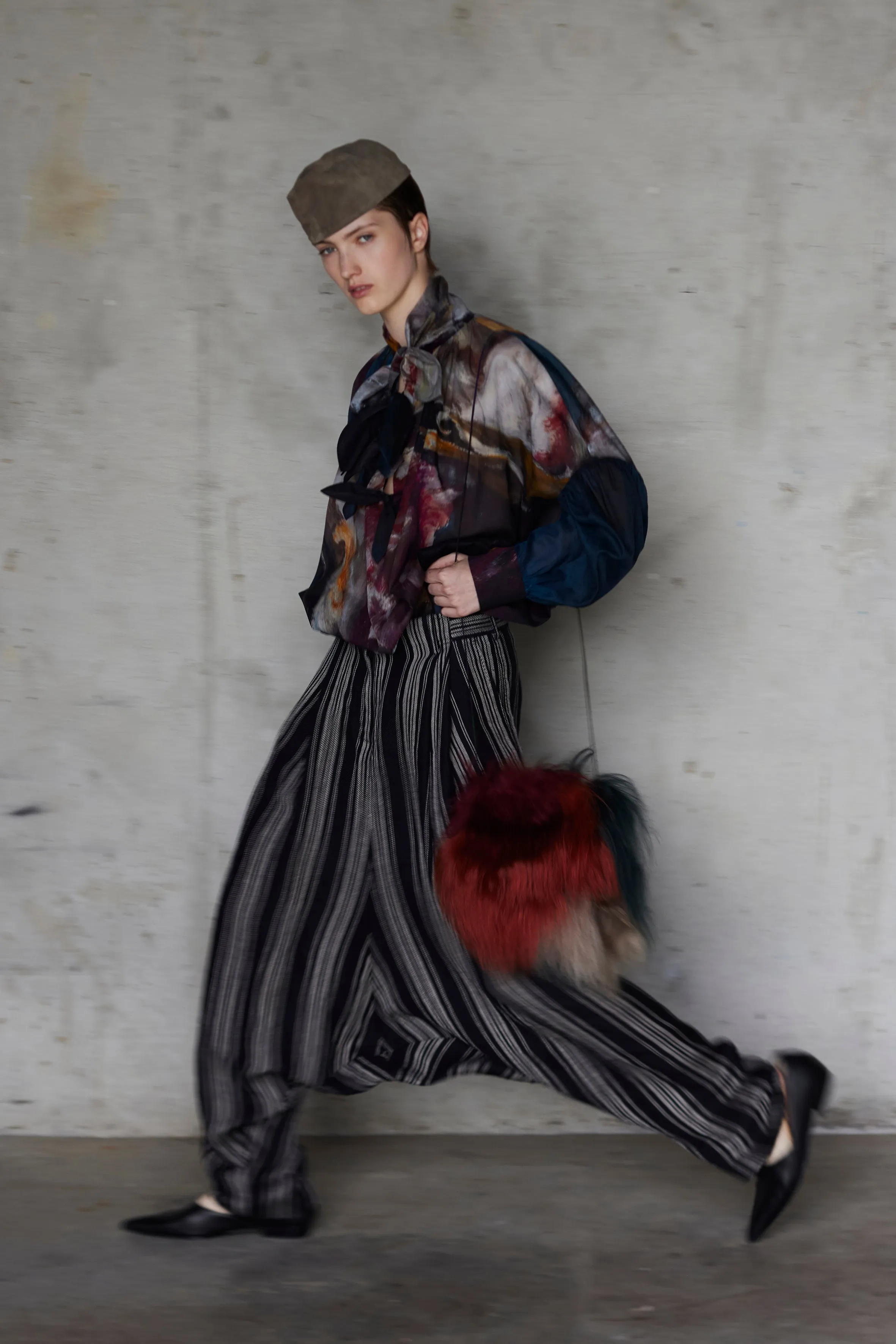 Multi Tie Painters Shirt - 'Fistful of Roses' sold by Rory William Docherty product image thumbnail 2