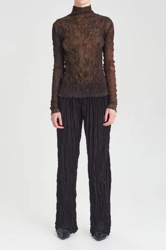 Crushed Long Sleeve Turtle Neck sold by Rory William Docherty