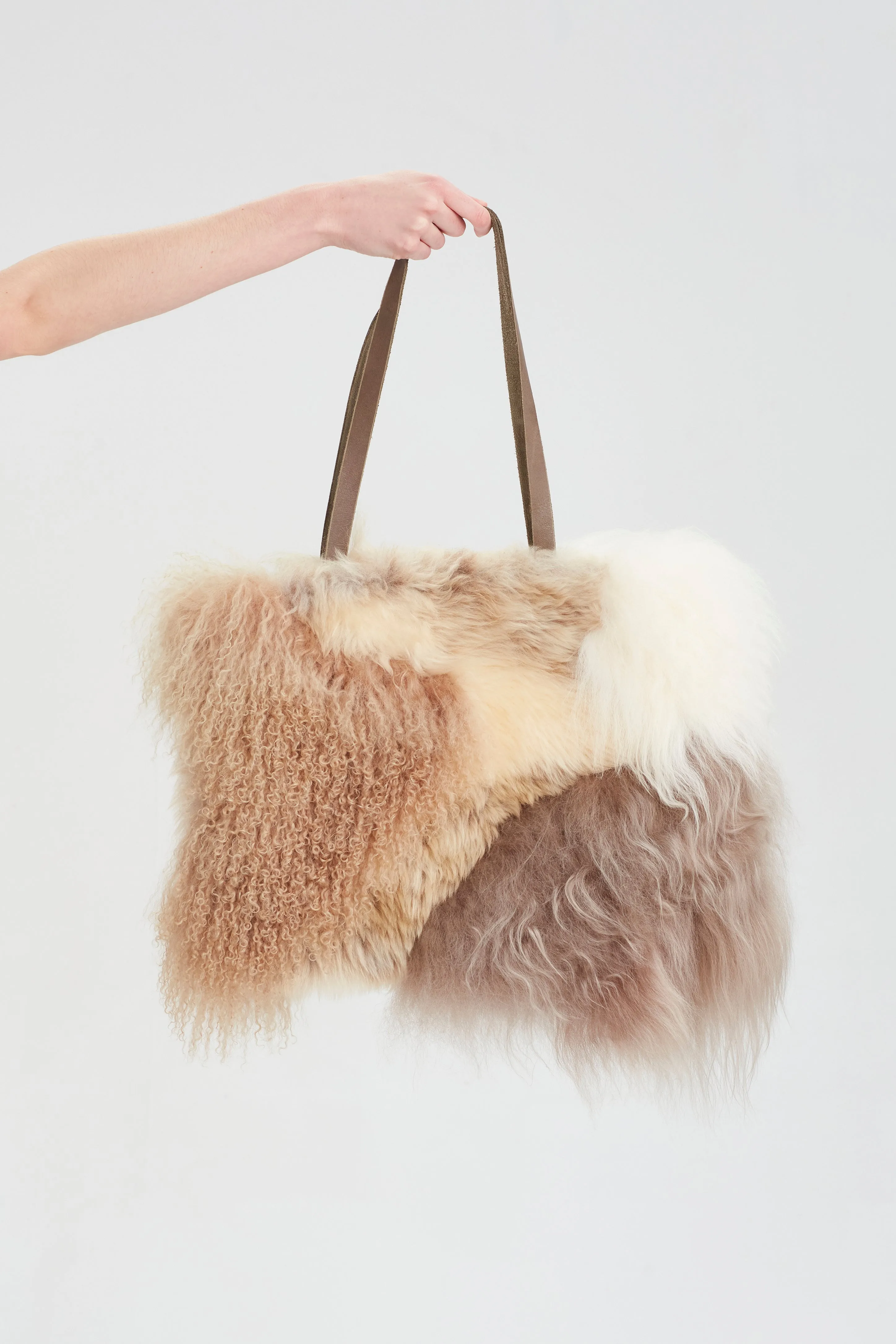Mixed ‘Fur’ Shoulder Bag sold by Rory William Docherty product image thumbnail 3