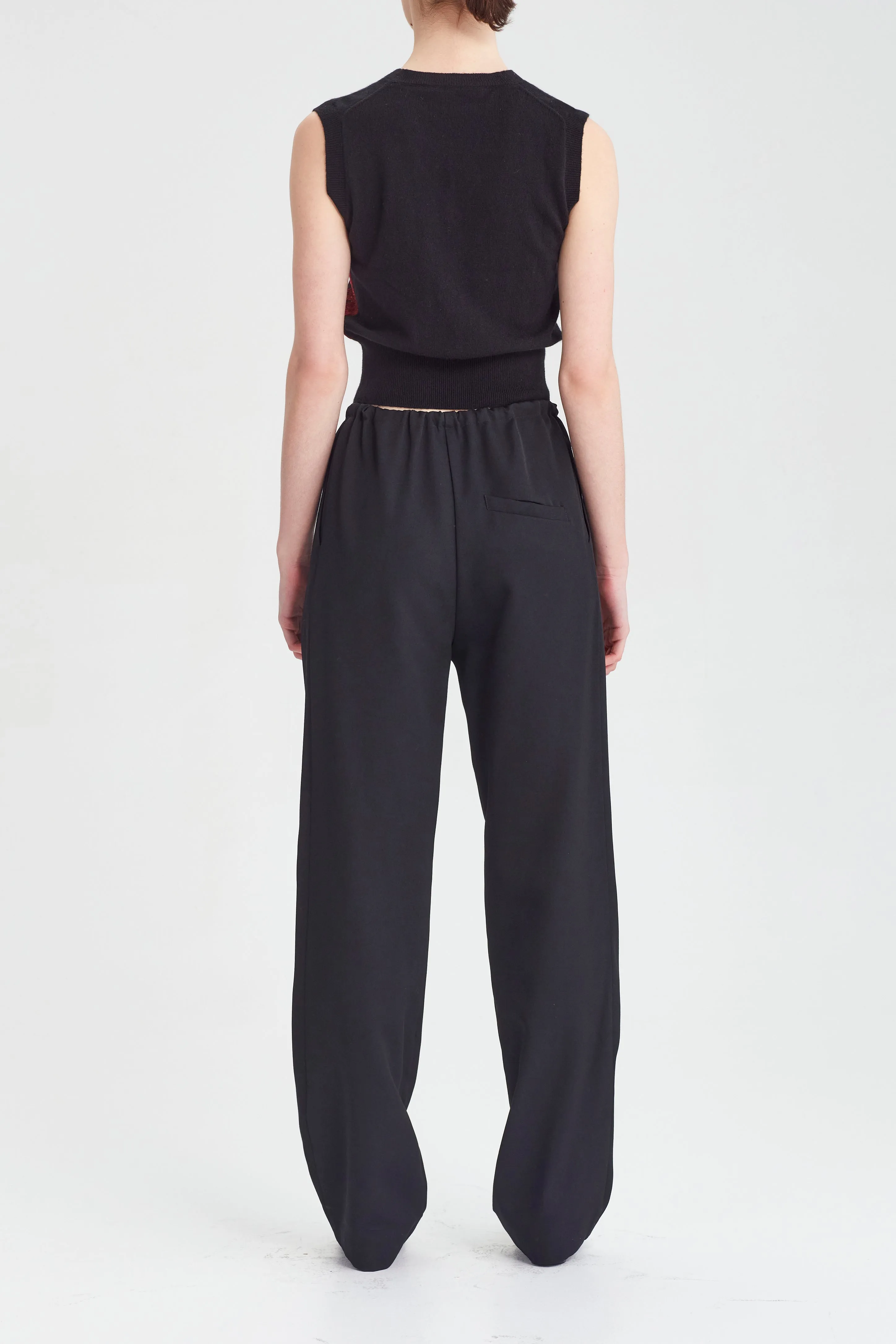 Intarsia short vest sold by Rory William Docherty product image thumbnail 4