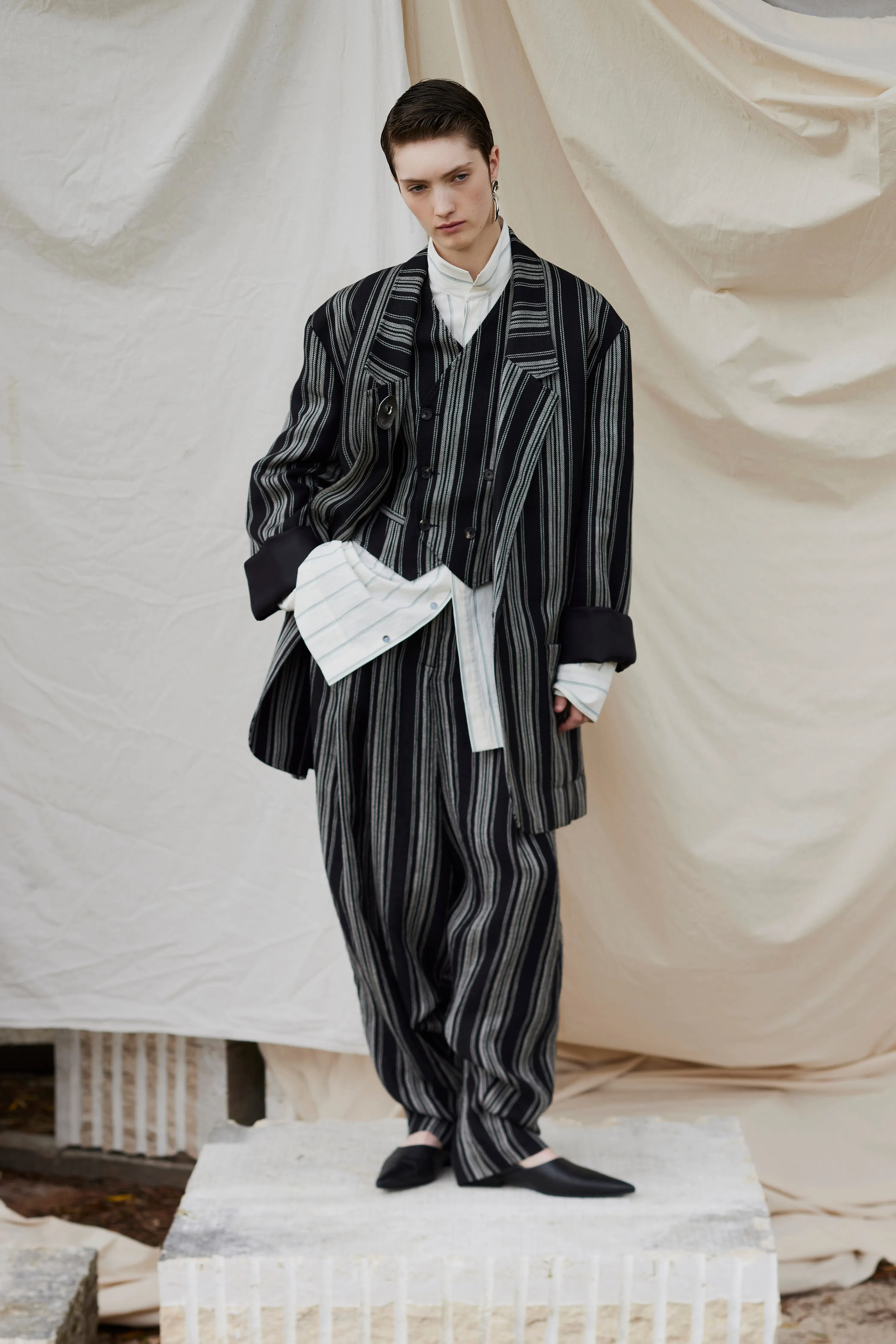 Tailored Harem Trousers sold by Rory William Docherty product image thumbnail 4