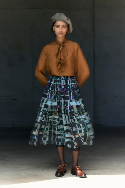 Everyday Holiday Skirt (Dark Multi) sold by Rory William Docherty