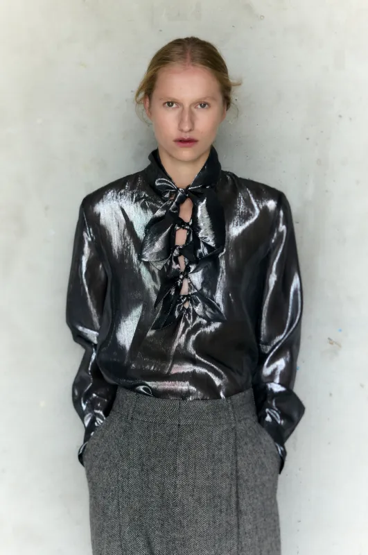 Petite Painters Shirt - Silver sold by Rory William Docherty