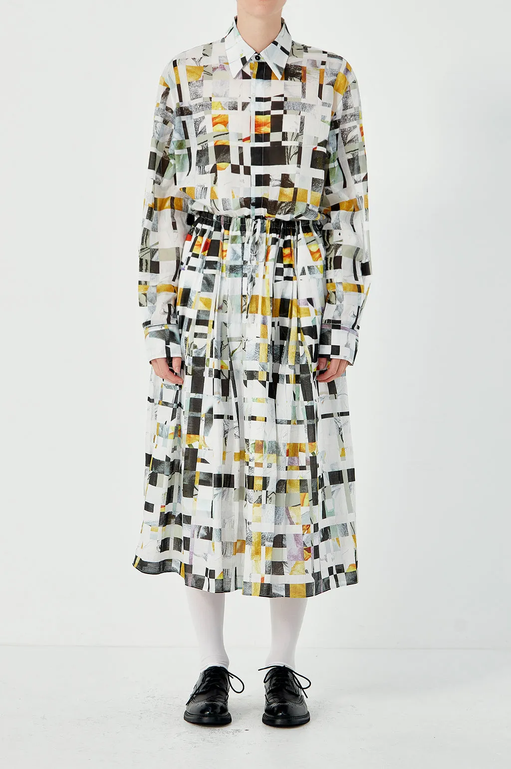 Everyday Holiday Skirt (White Multi) sold by Rory William Docherty