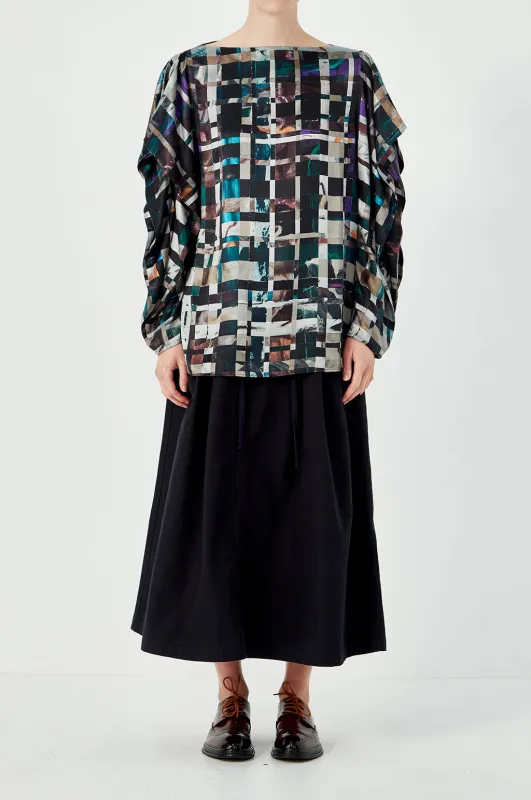 Book Sleeve Top - Black Multi sold by Rory William Docherty