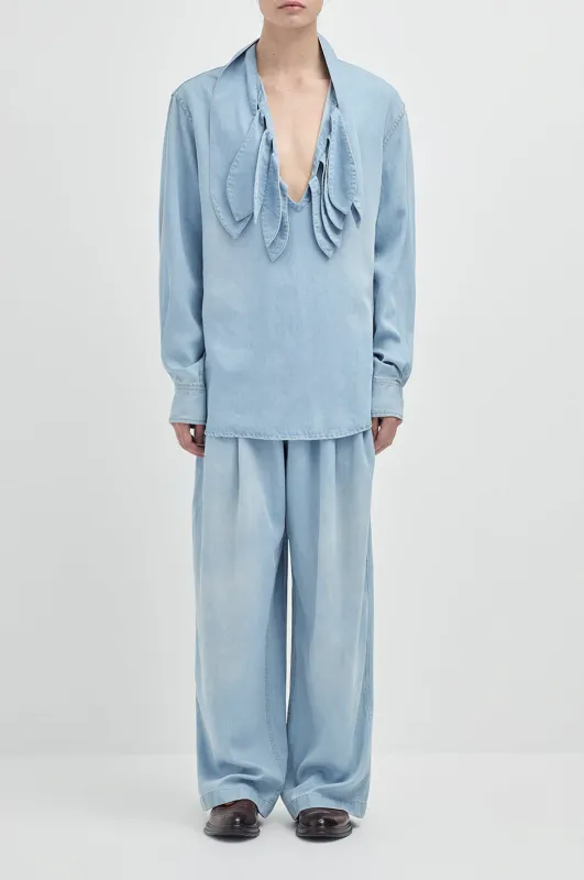 Painters Chambray Work Shirt made by Rory William Docherty