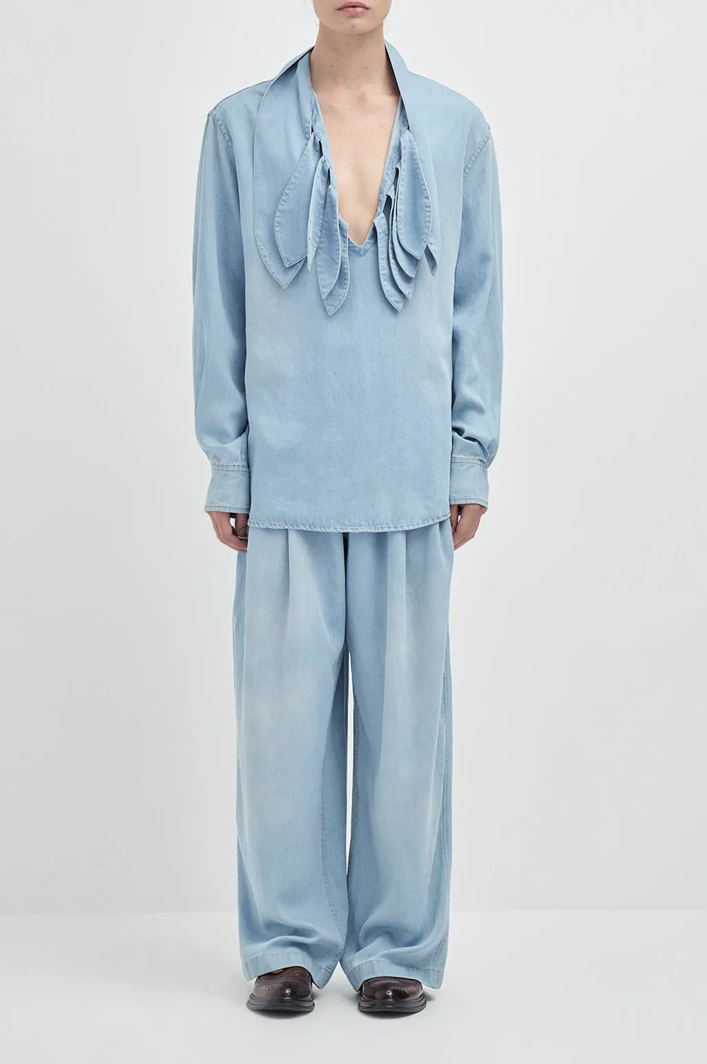 Painters Chambray Work Shirt sold by Rory William Docherty