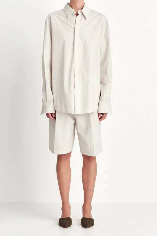 The Pleated Bermuda Short sold by Rory William Docherty