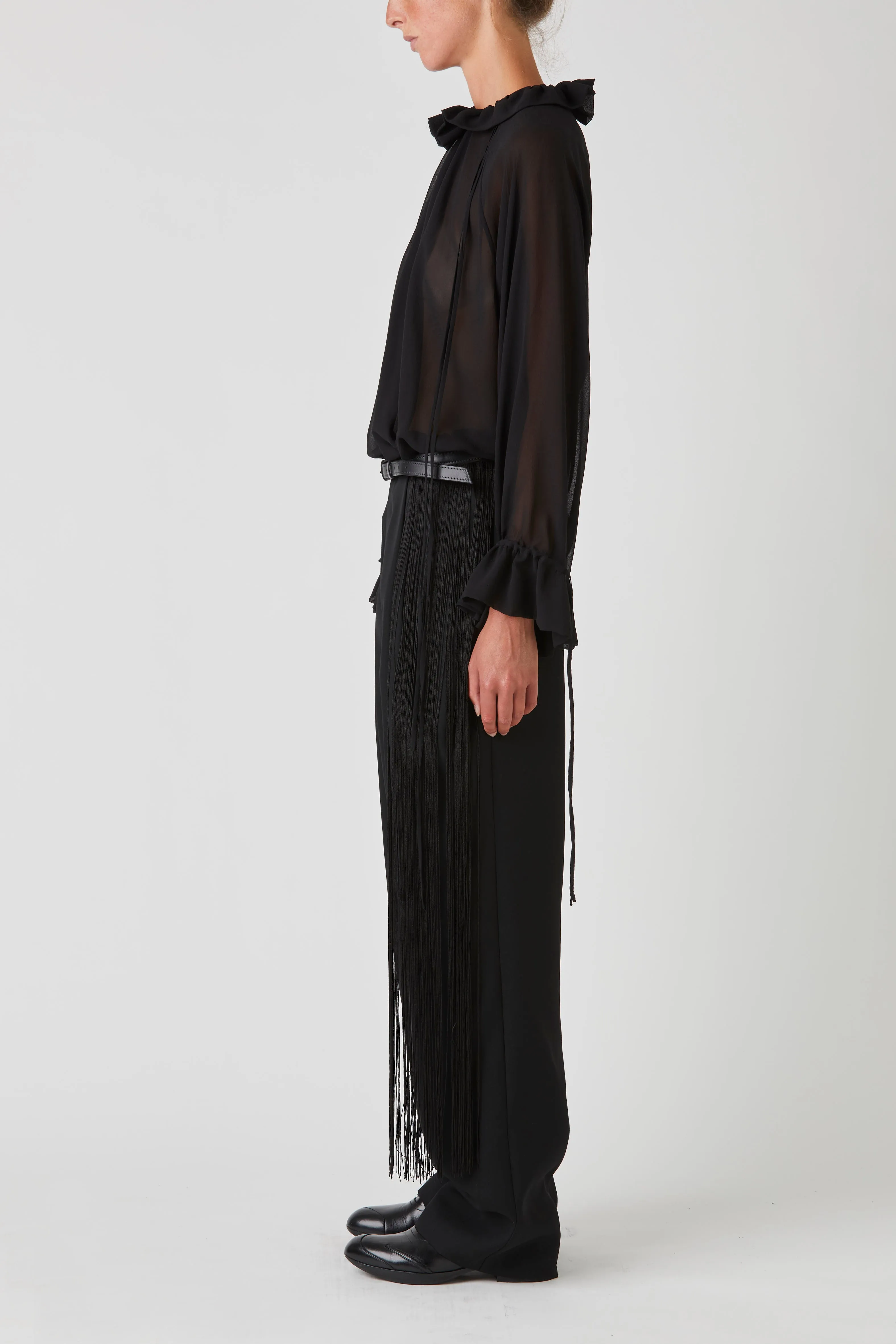 Relaxed pleated trousers sold by Rory William Docherty product image thumbnail 2
