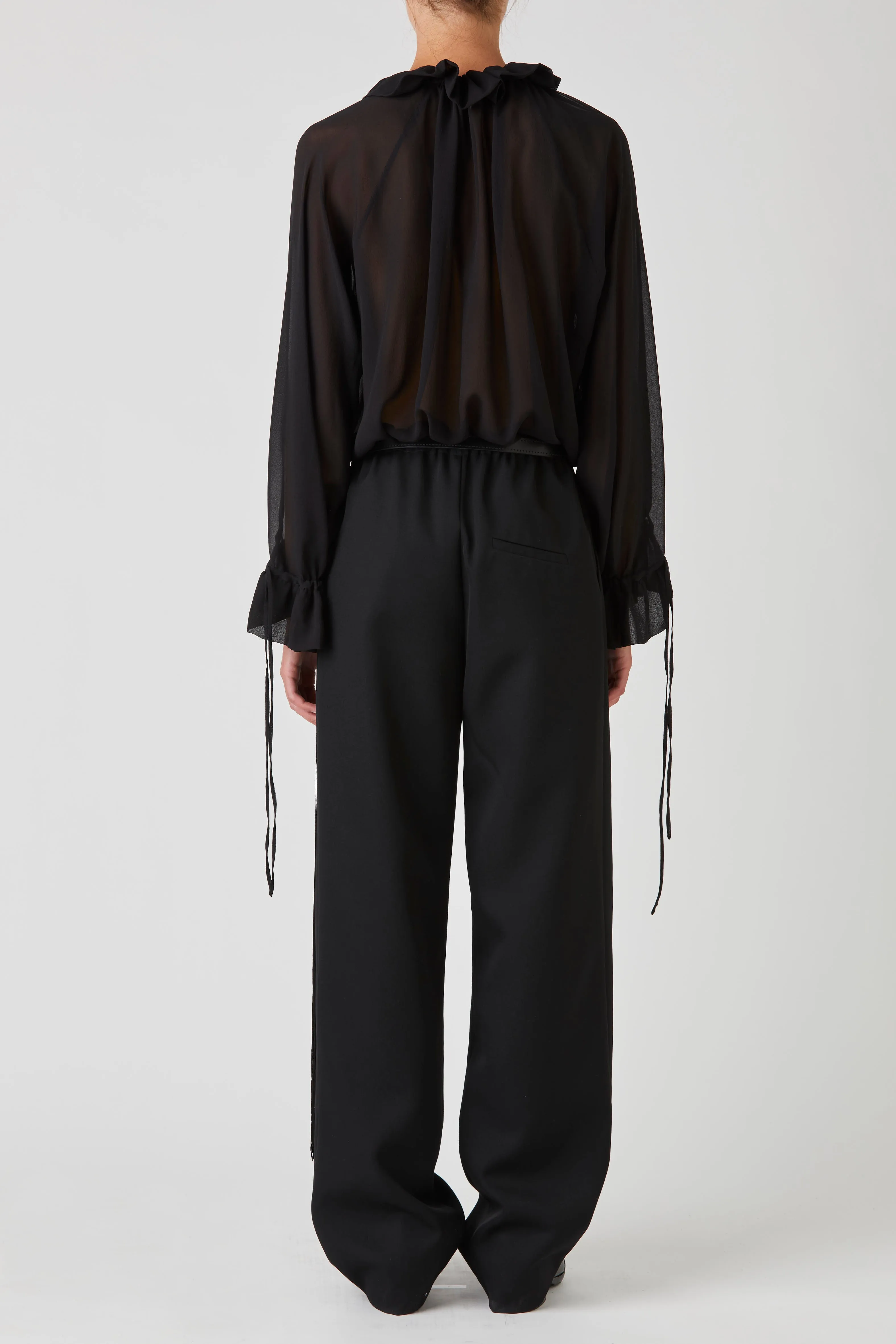 Relaxed pleated trousers sold by Rory William Docherty product image thumbnail 3