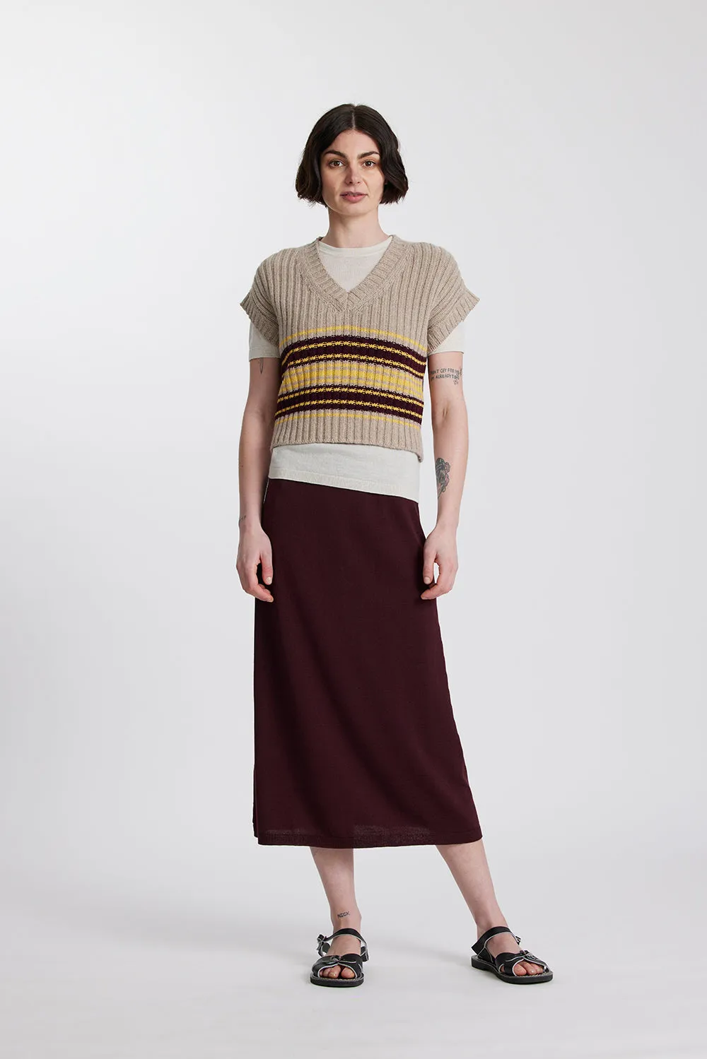 Ameco Sprinter Stripe Vest sold by Standard Issue