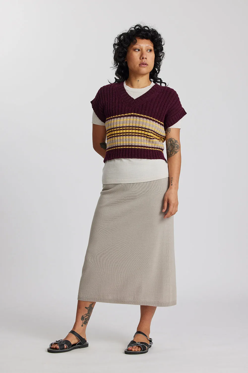 Ameco Sprinter Stripe Vest sold by Standard Issue product image thumbnail 3