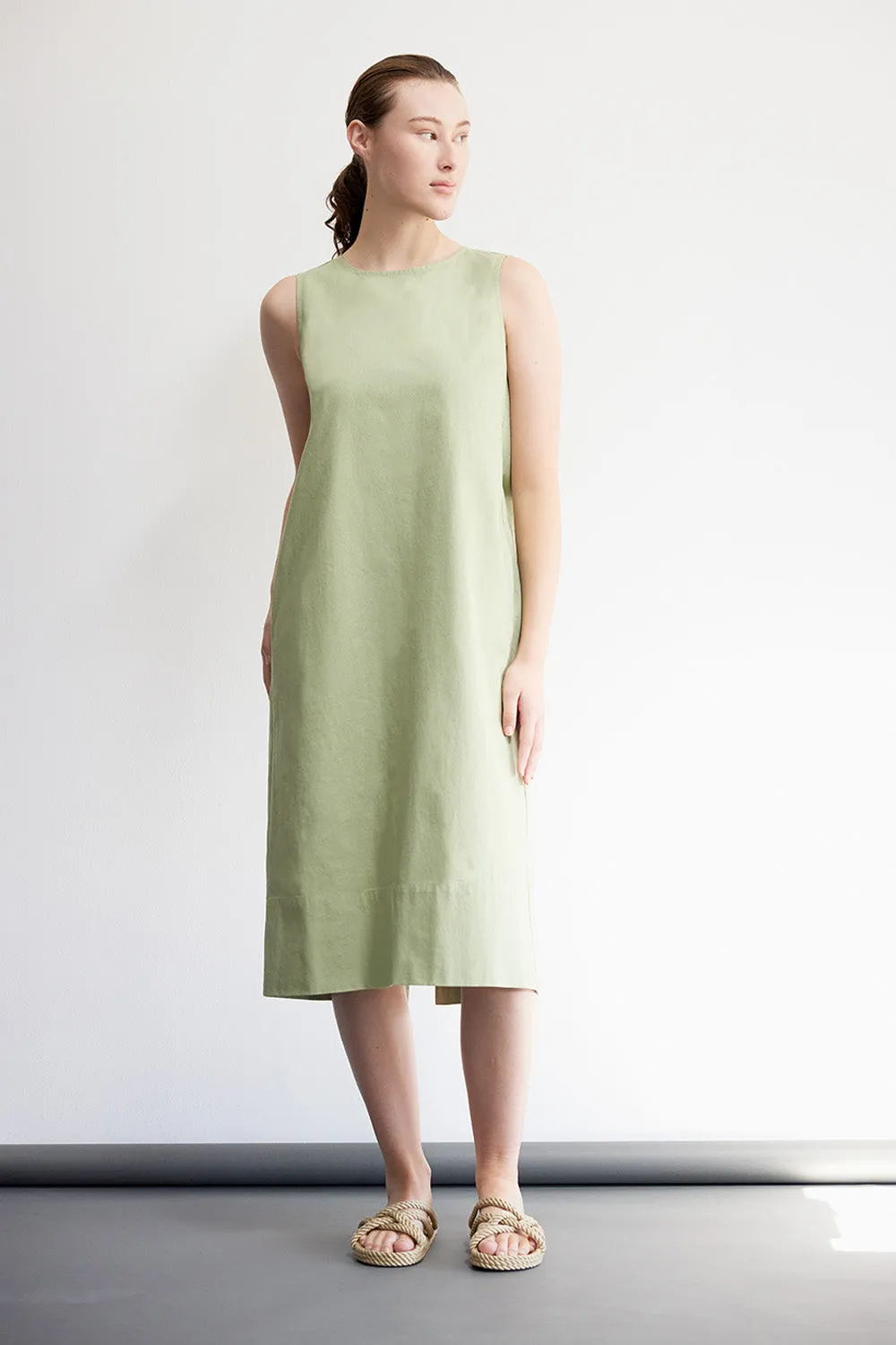 Cotton Broadcloth Dress sold by Standard Issue