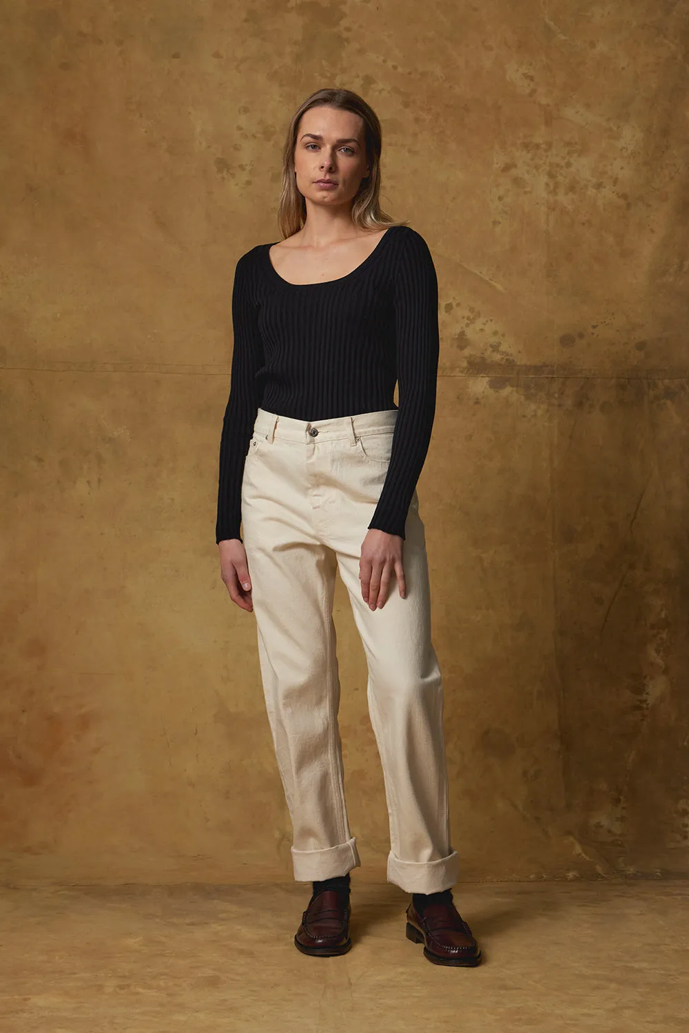 Merino Scoop Neck Top sold by Standard Issue product image thumbnail 3