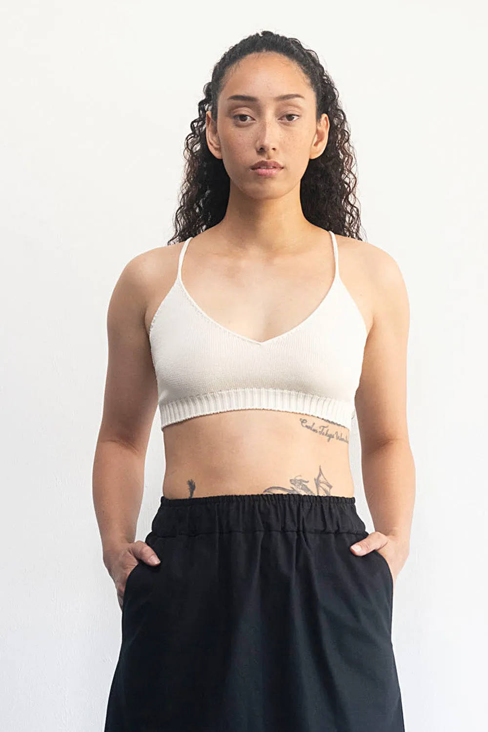 Cotton Bralette sold by Standard Issue product image thumbnail 2