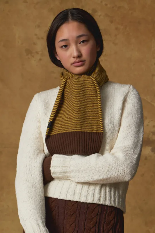 Okewa Striped Scarf sold by Standard Issue