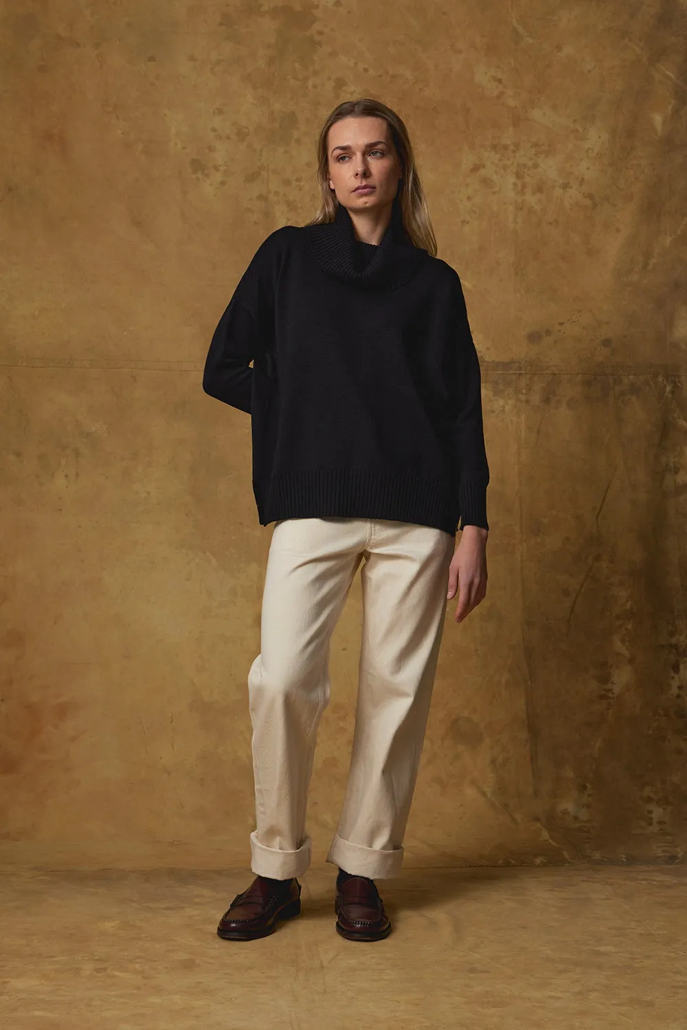 Merino Funnel Neck Jumper sold by Standard Issue product image thumbnail 3