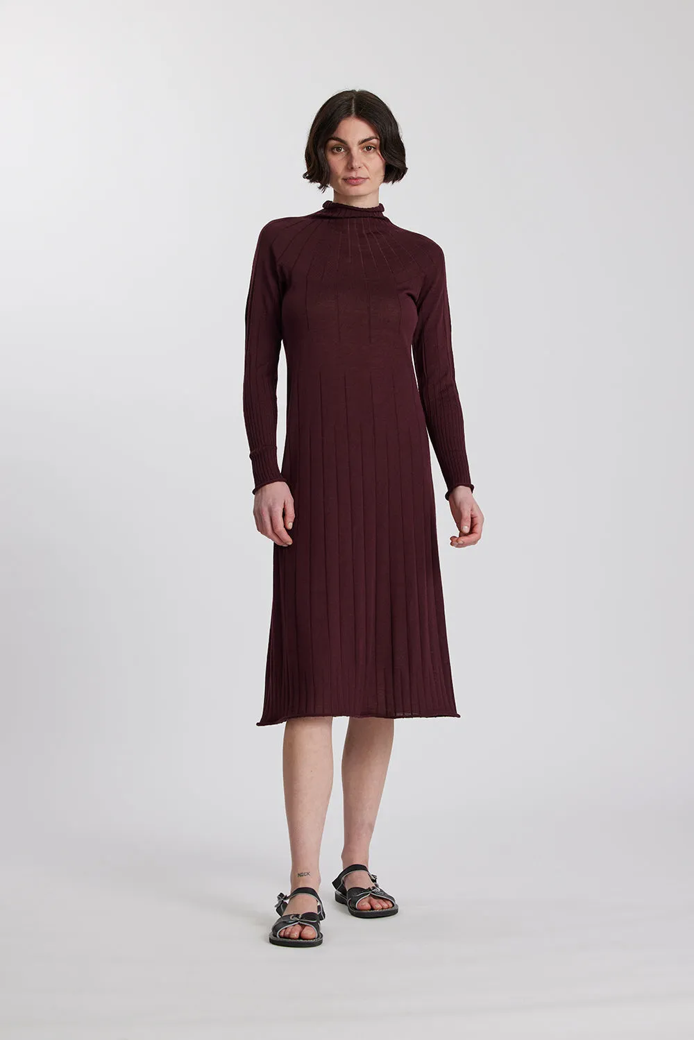 Merino Variegated Stripe Dress sold by Standard Issue product image thumbnail 2