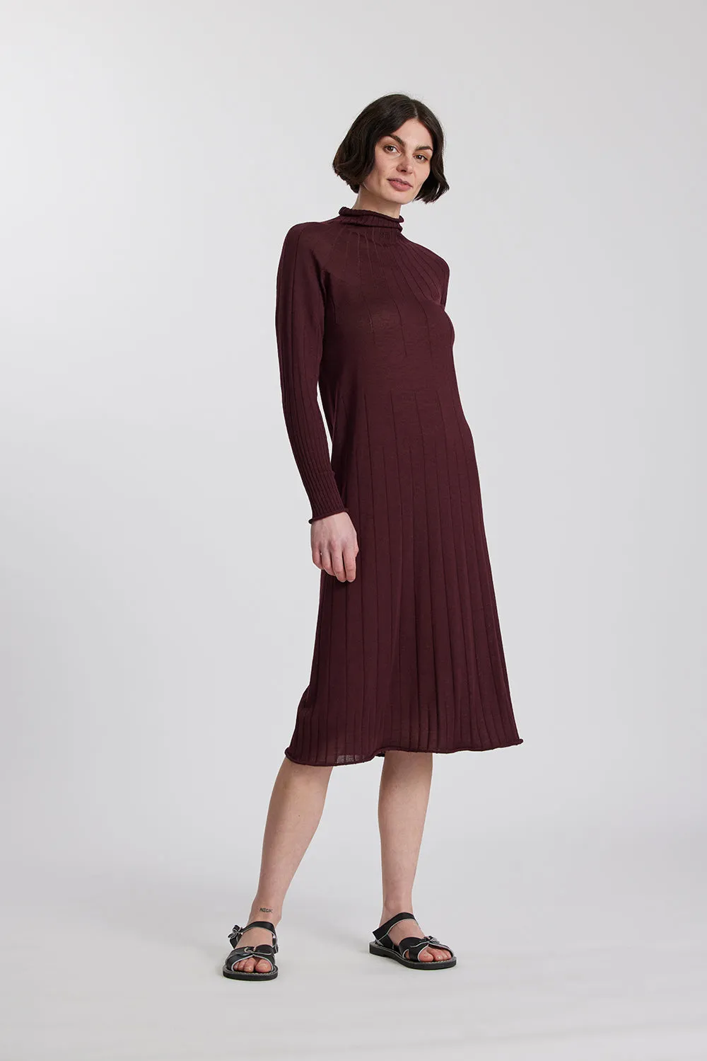 Merino Variegated Stripe Dress sold by Standard Issue product image thumbnail 3