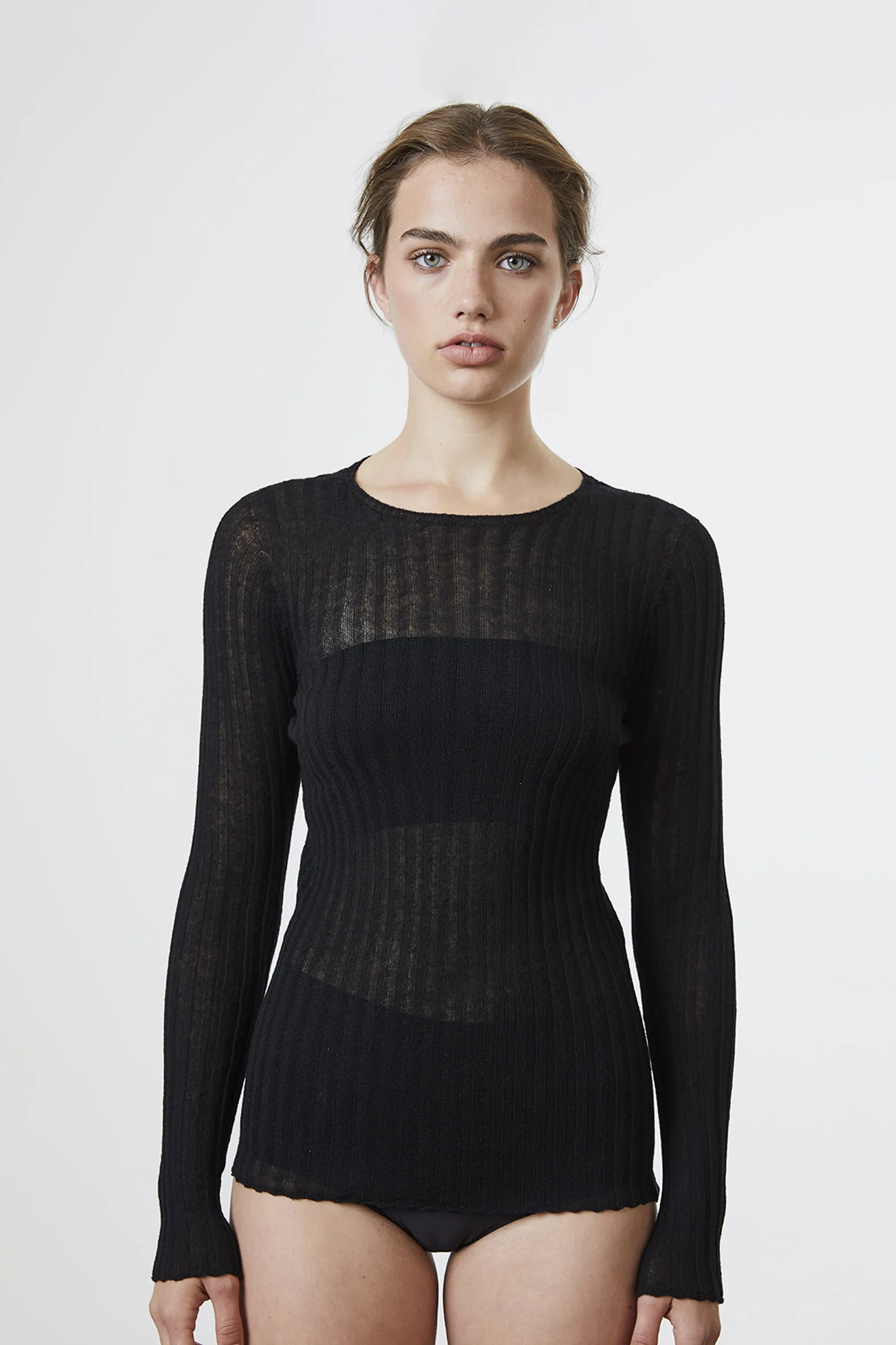Merino Tulle Crew sold by Standard Issue product image thumbnail 2
