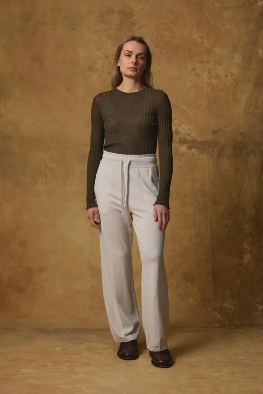 Merino Tulle Crew sold by Standard Issue