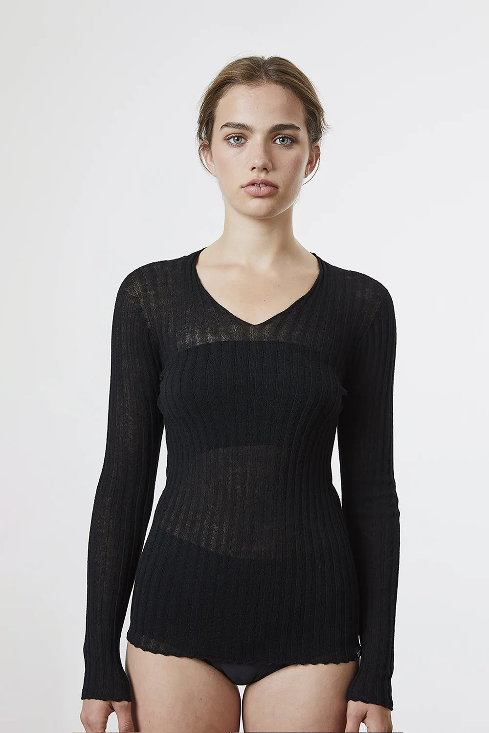 Merino Tulle V sold by Standard Issue product image thumbnail 3