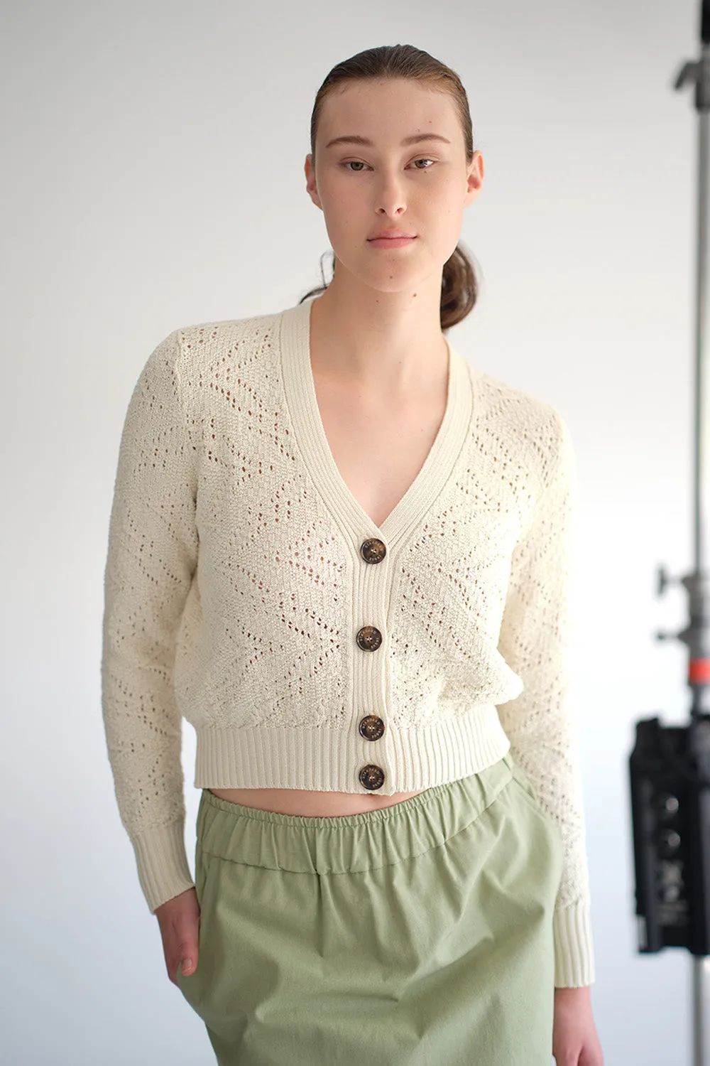 Cotton Florentine Cardigan sold by Standard Issue product image thumbnail 3