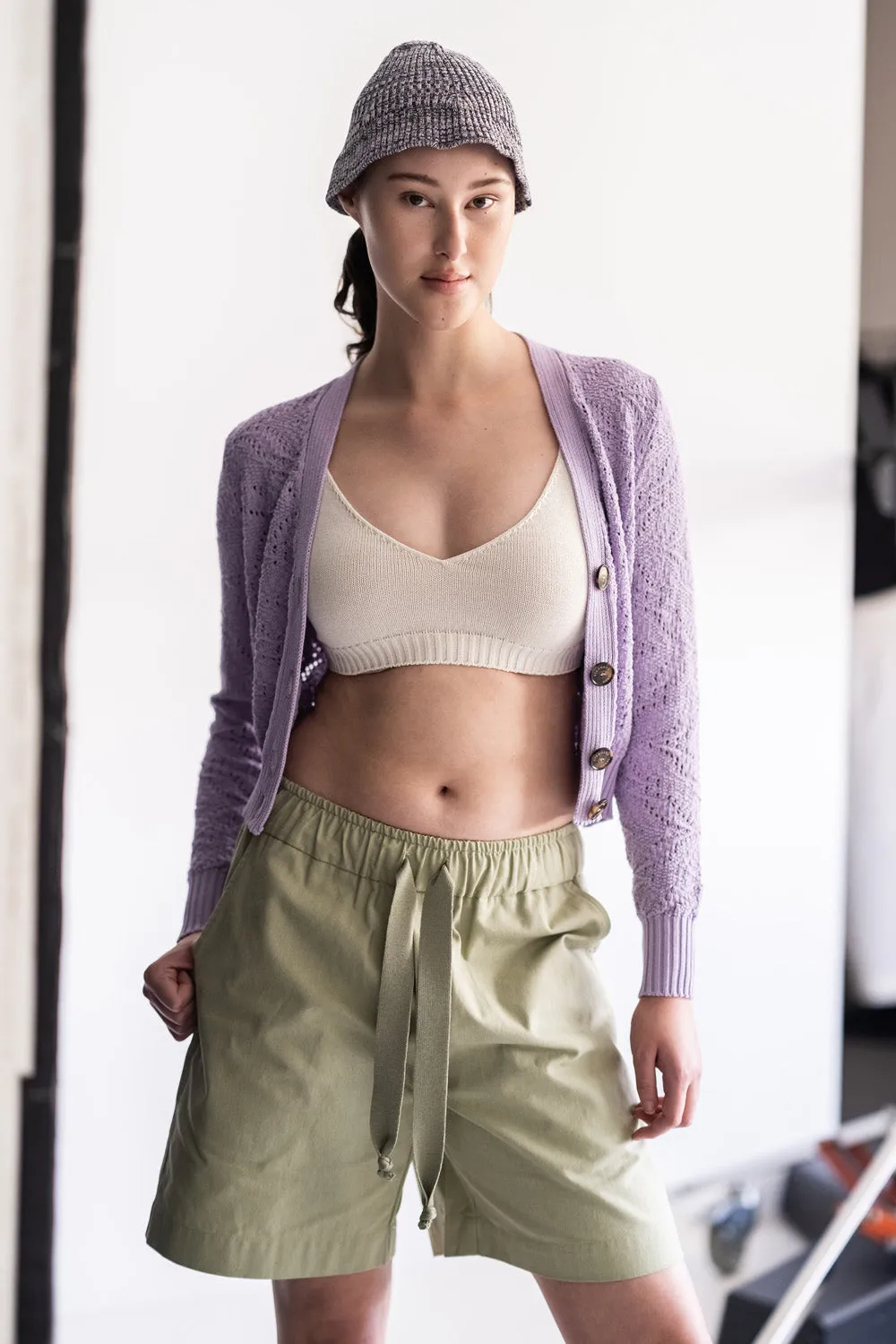 Cotton Florentine Cardigan sold by Standard Issue product image thumbnail 2