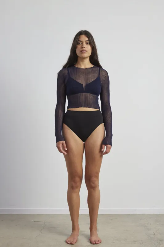 Cotton Tulle Crop Top sold by Standard Issue