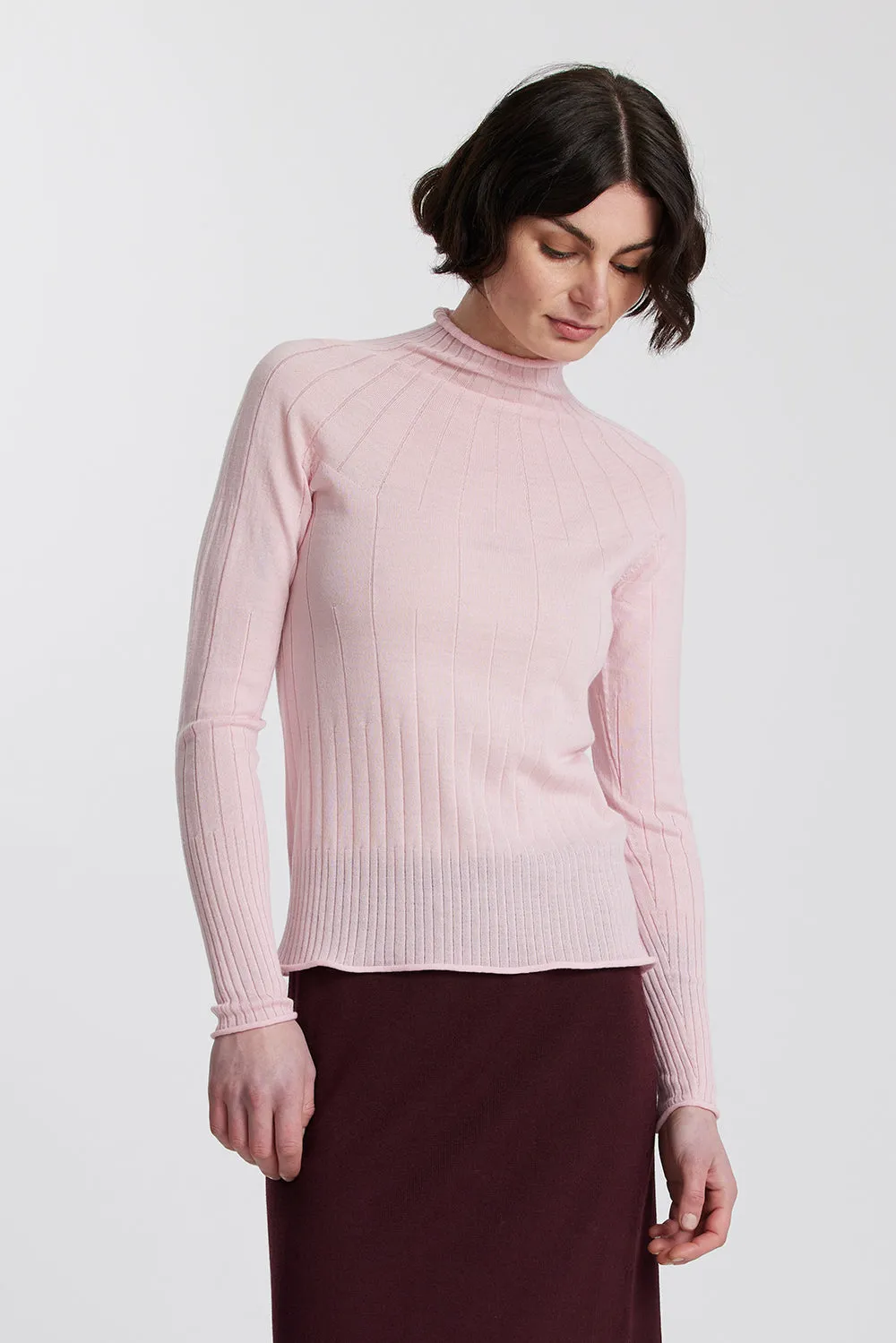 Merino Variegated Stripe Skivvy sold by Standard Issue product image thumbnail 4