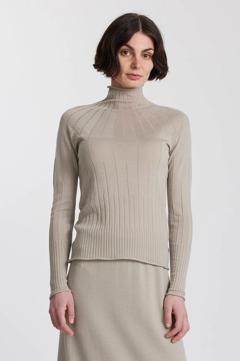 Merino Variegated Stripe Skivvy sold by Standard Issue product image thumbnail 2