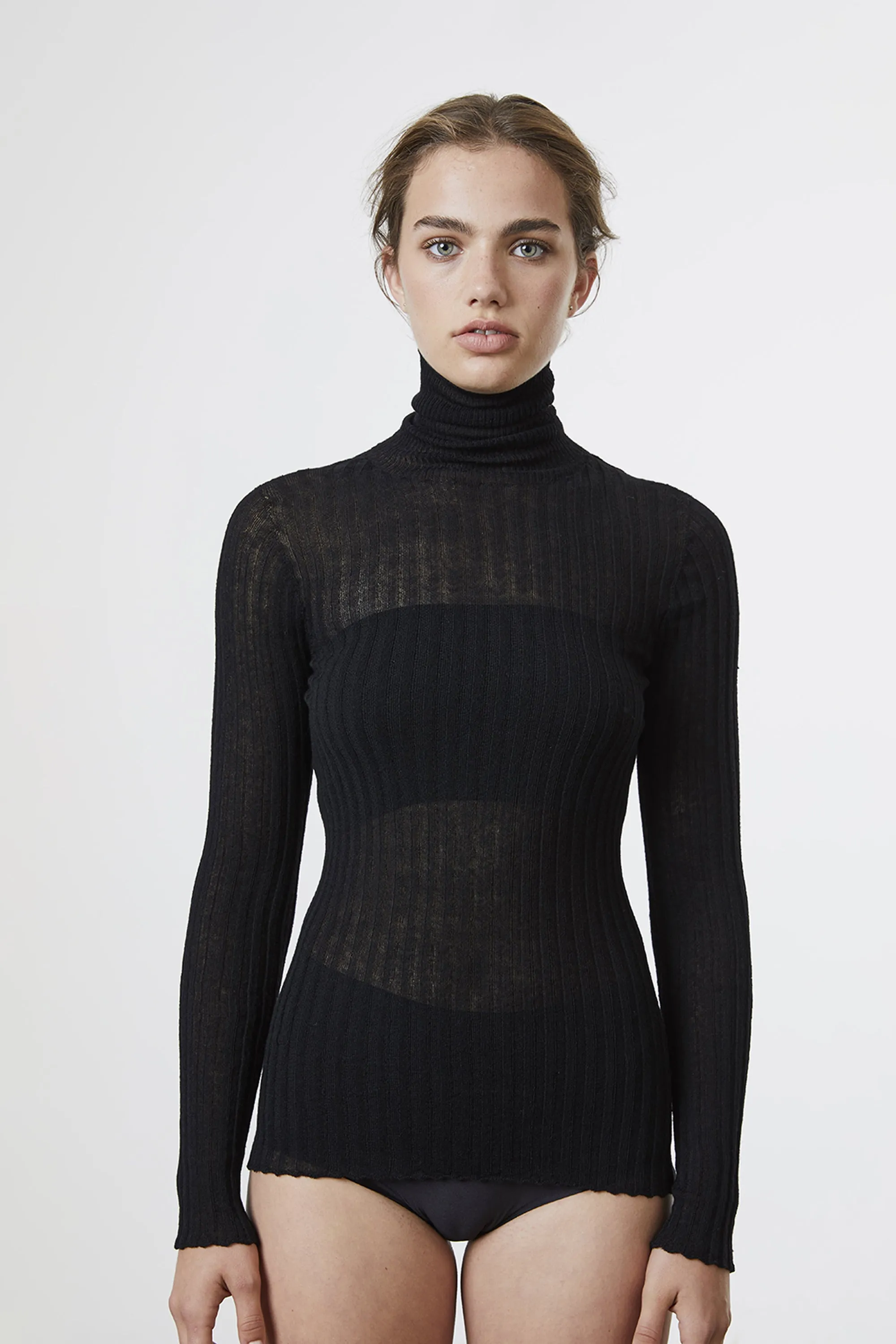 Merino Tulle Skivvy sold by Standard Issue product image thumbnail 3