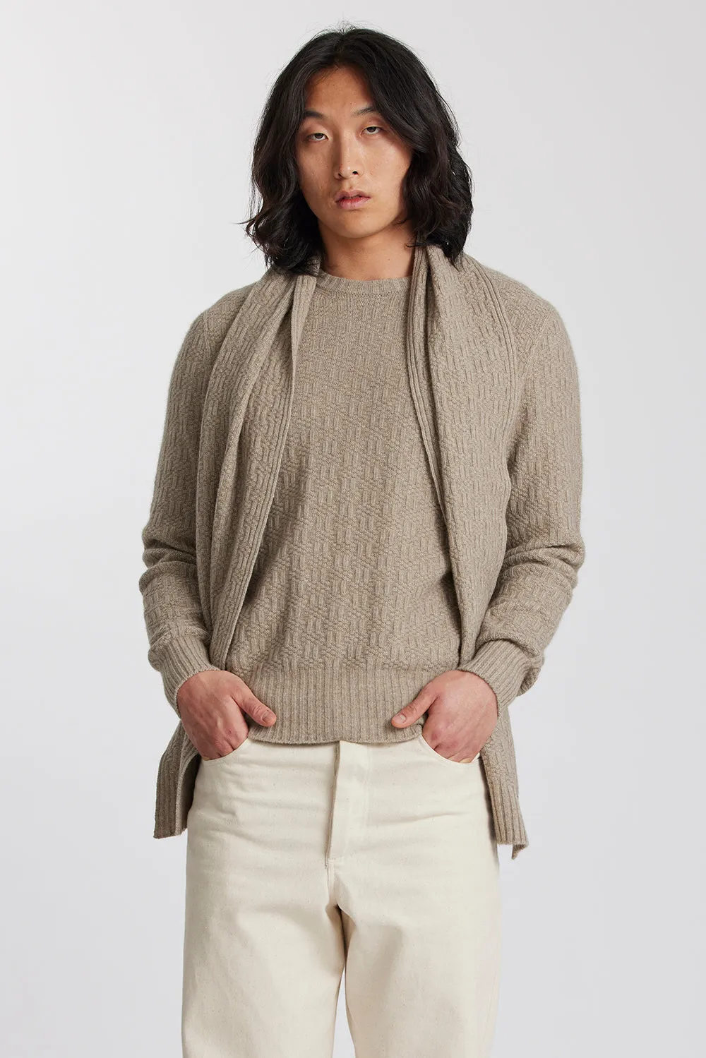 Okewa Checkered Scarf sold by Standard Issue product image thumbnail 2