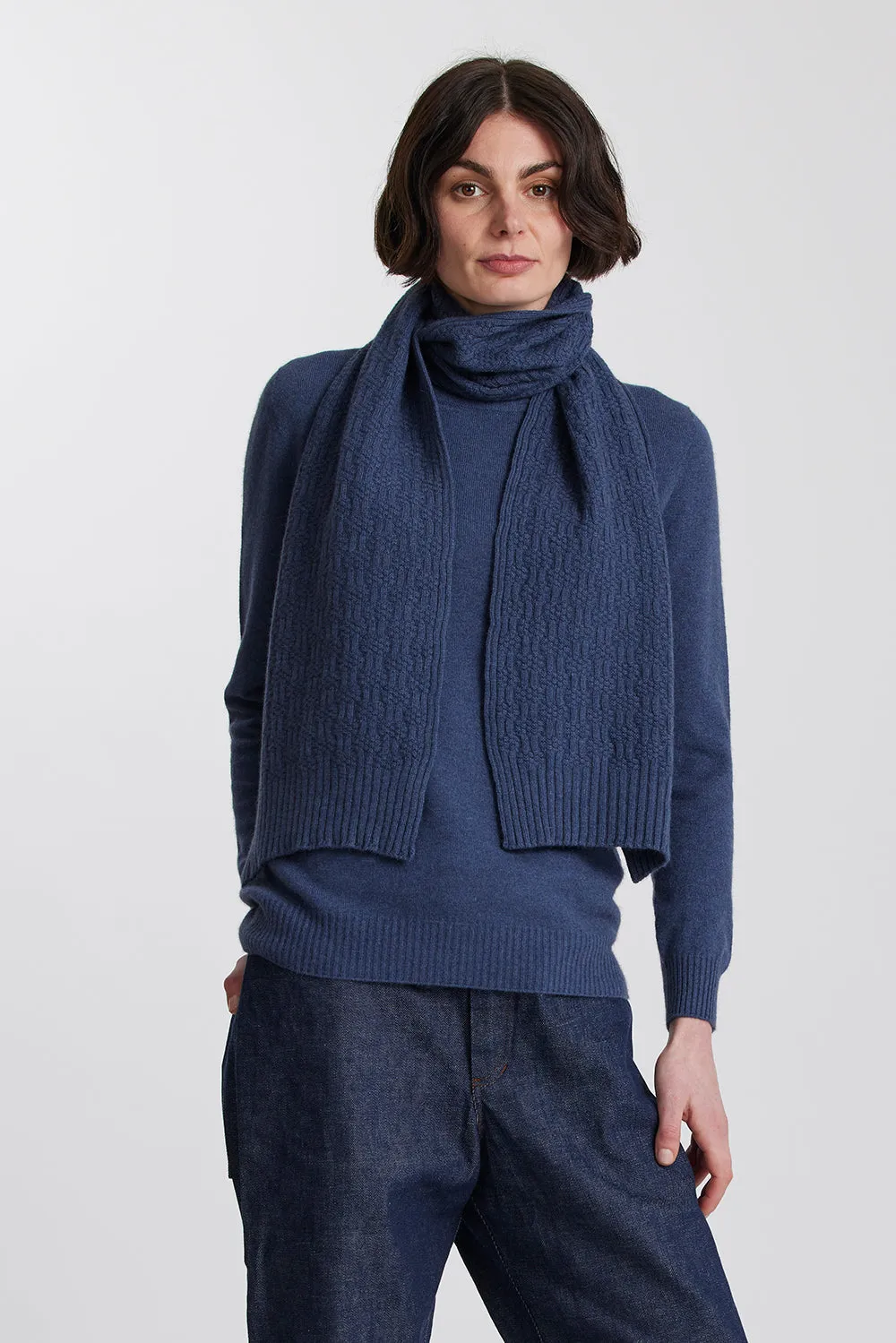 Okewa Checkered Scarf sold by Standard Issue product image thumbnail 4