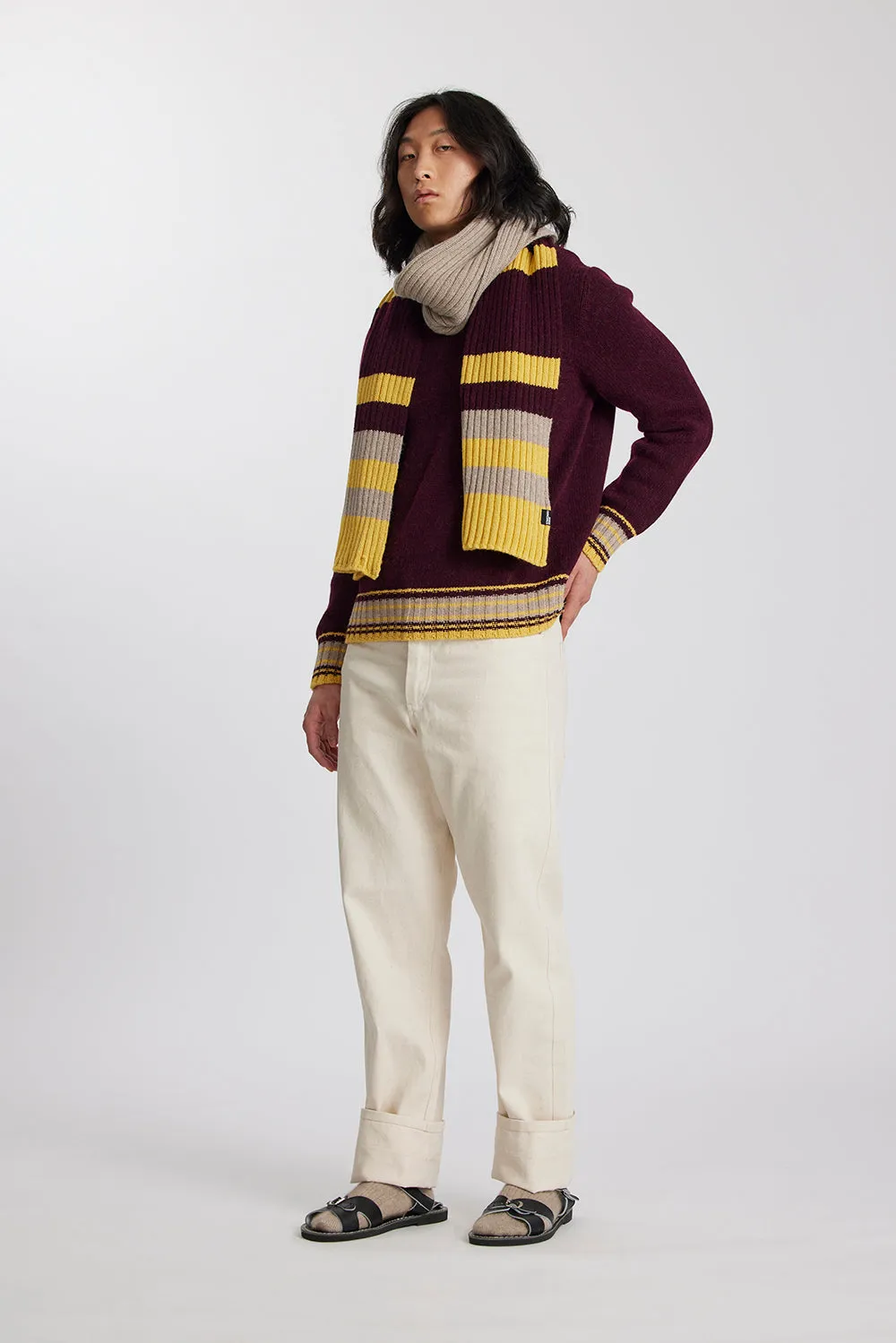 Ameco Sprinter Stripe Scarf sold by Standard Issue