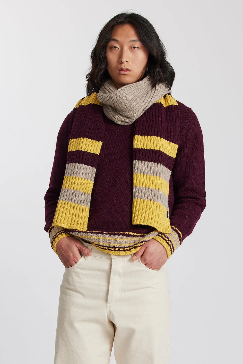 Ameco Sprinter Stripe Scarf sold by Standard Issue product image thumbnail 3