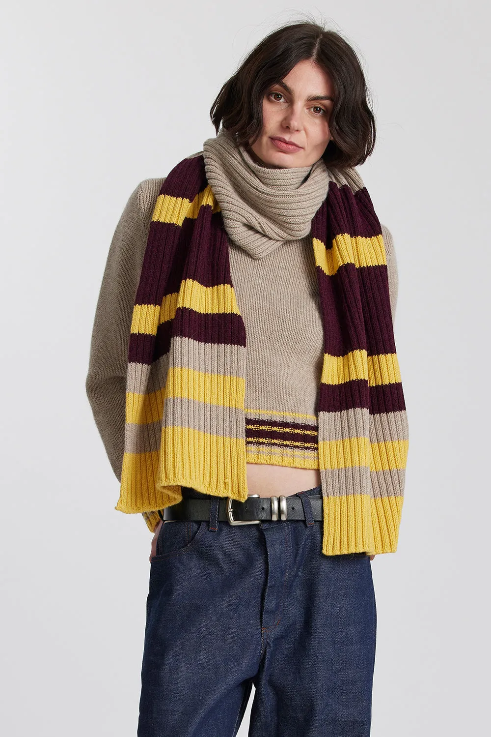Ameco Sprinter Stripe Scarf sold by Standard Issue product image thumbnail 4