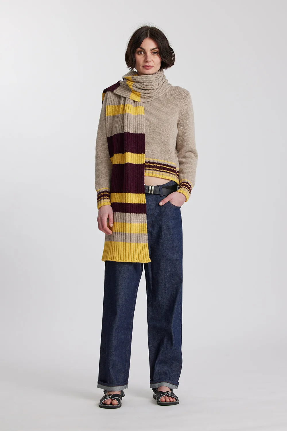 Ameco Sprinter Stripe Scarf sold by Standard Issue product image thumbnail 2