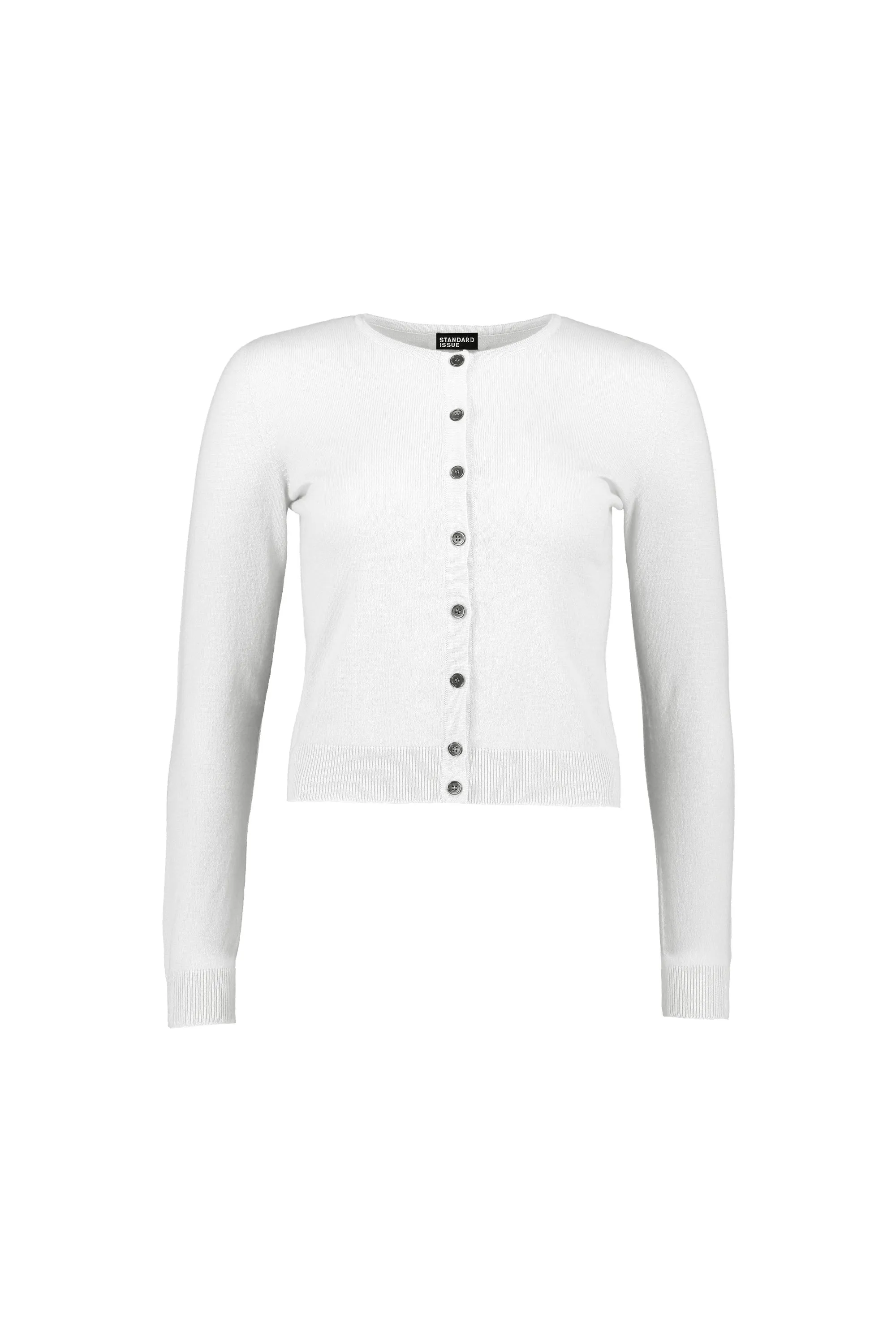 Cashmere Crop Cardi sold by Standard Issue product image thumbnail 5