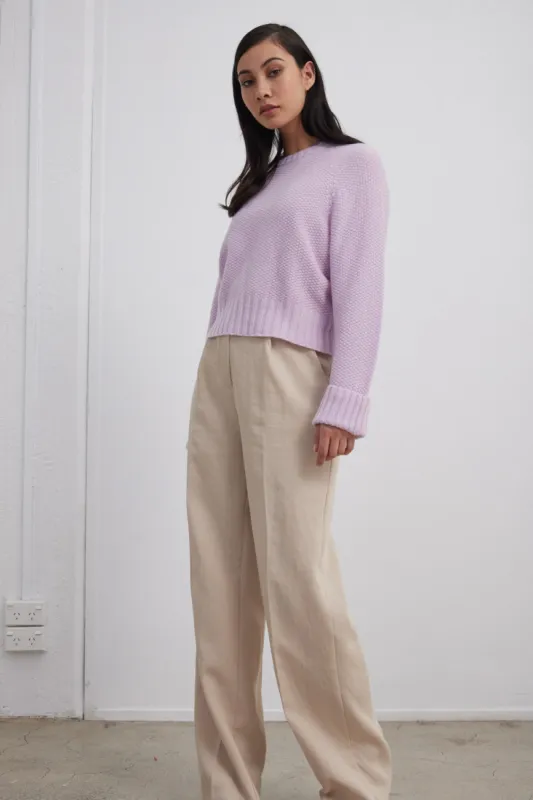 Cashmere Snowflake Crop sold by Standard Issue