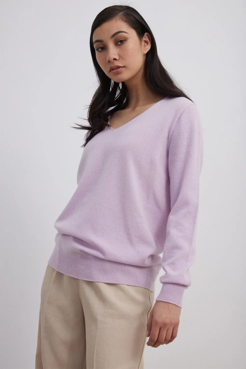 Cashmere V Neck sold by Standard Issue