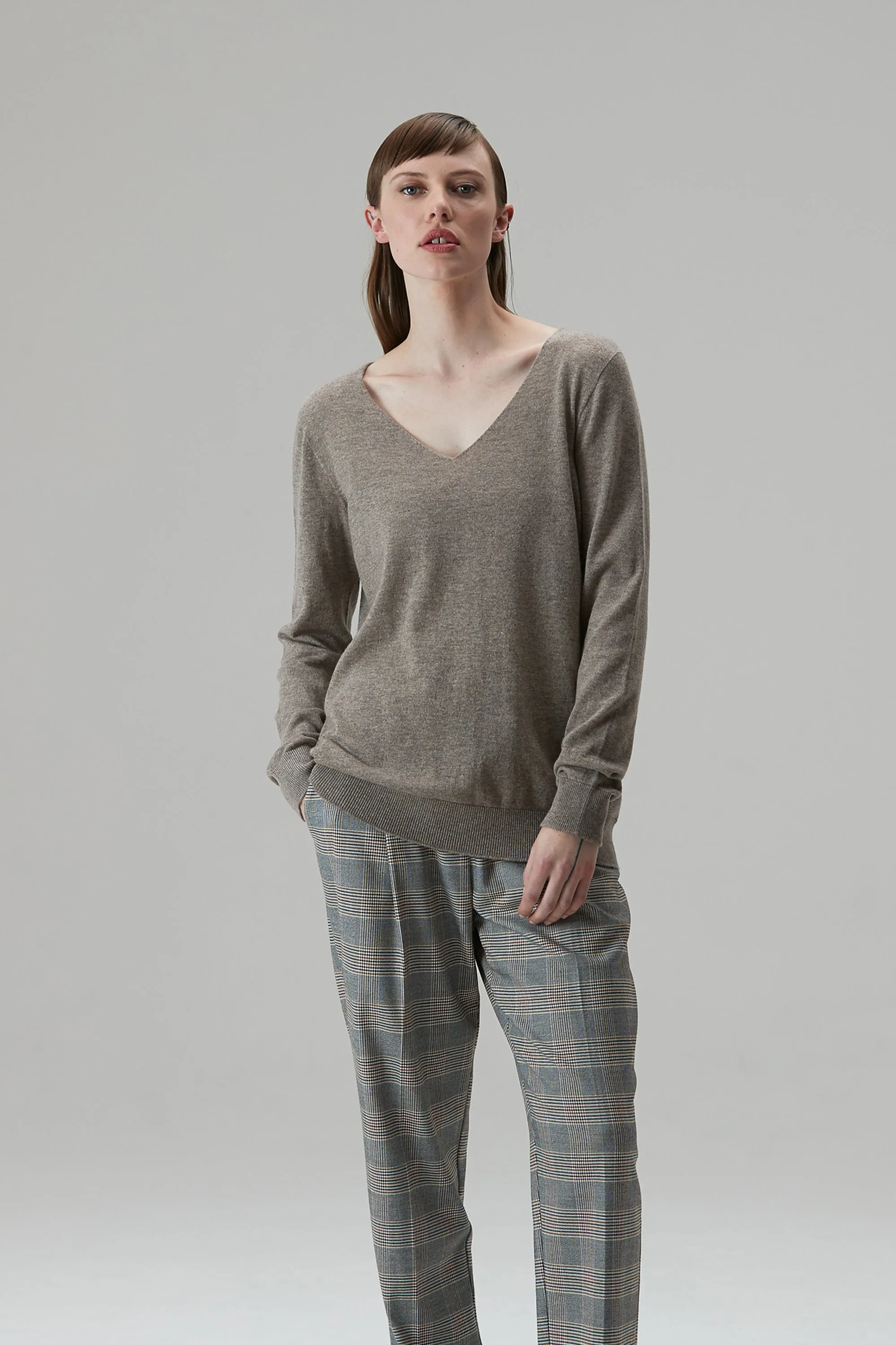 Cashmere V Neck sold by Standard Issue