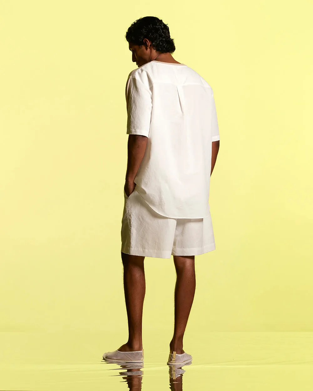 Twill Weave Assemblage Universal T-Shirt sold by Standard Issue product image thumbnail 2