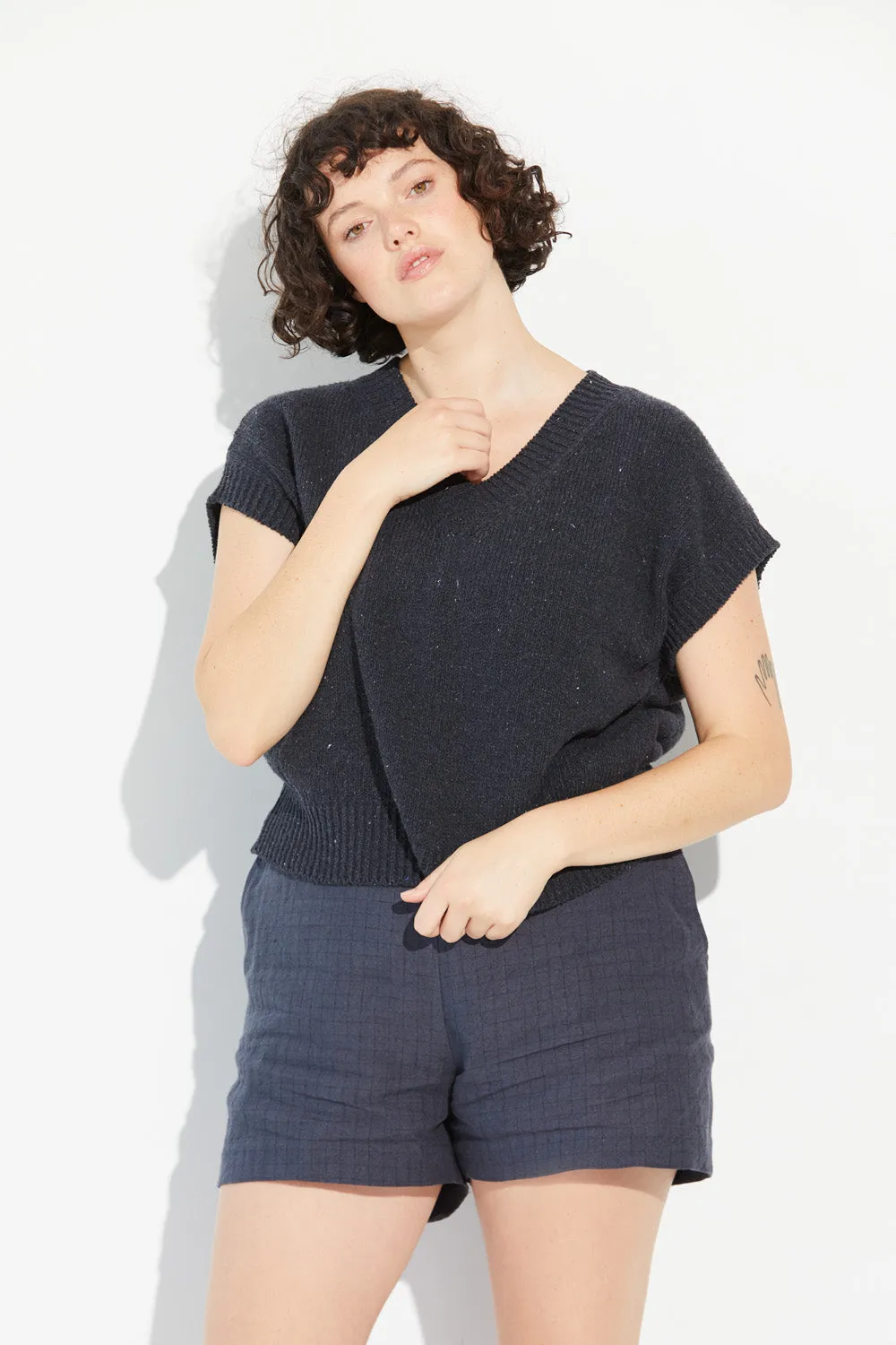 Recycled Crop Vest sold by Standard Issue product image thumbnail 4